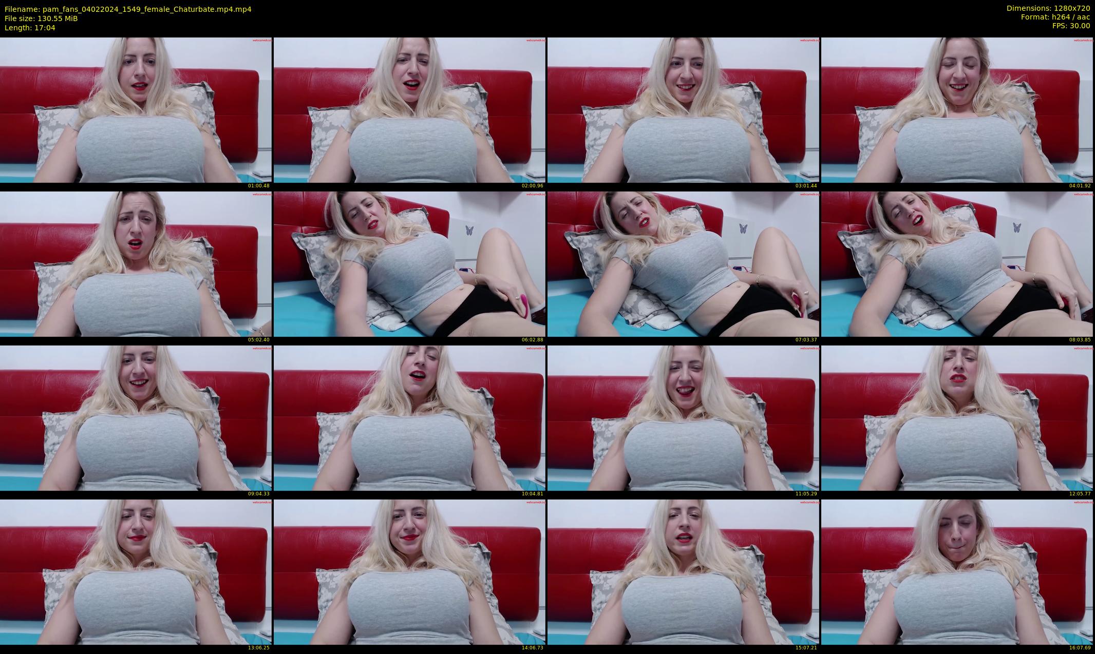pam_fans — 18 minute Chaturbate female cam show recording, 720p, Feb 4, 2024