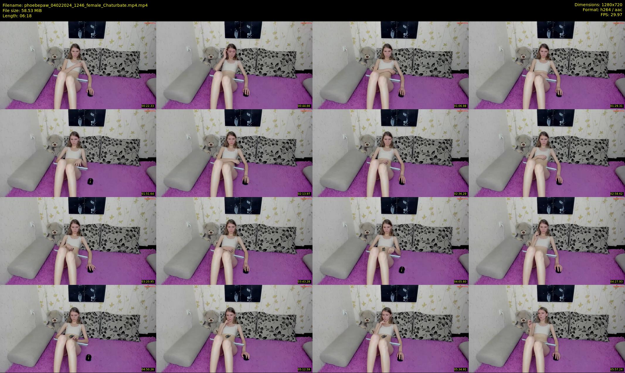 phoebepaw — 7 minute Chaturbate female cam show recording, 720p, Feb 4, 2024