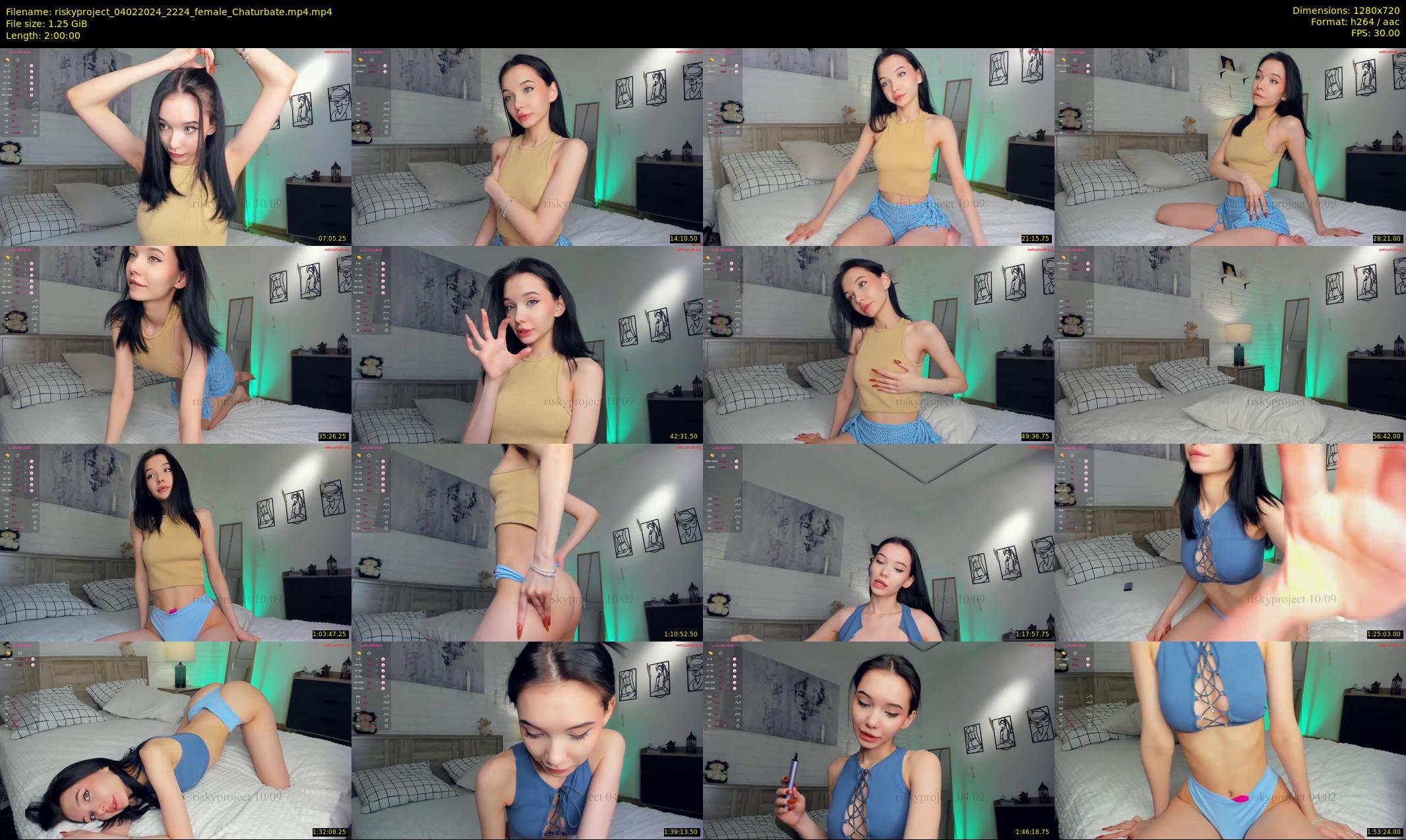 riskyproject — 120 minute Chaturbate couple cam show recording, 720p, Feb 4, 2024