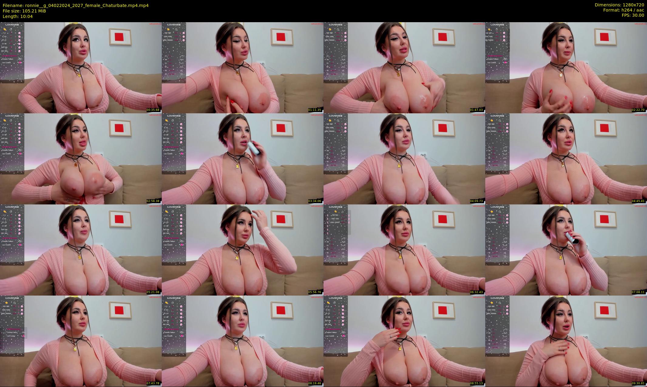 ronnie__g — 11 minute Chaturbate female cam show recording, 720p, Feb 4, 2024