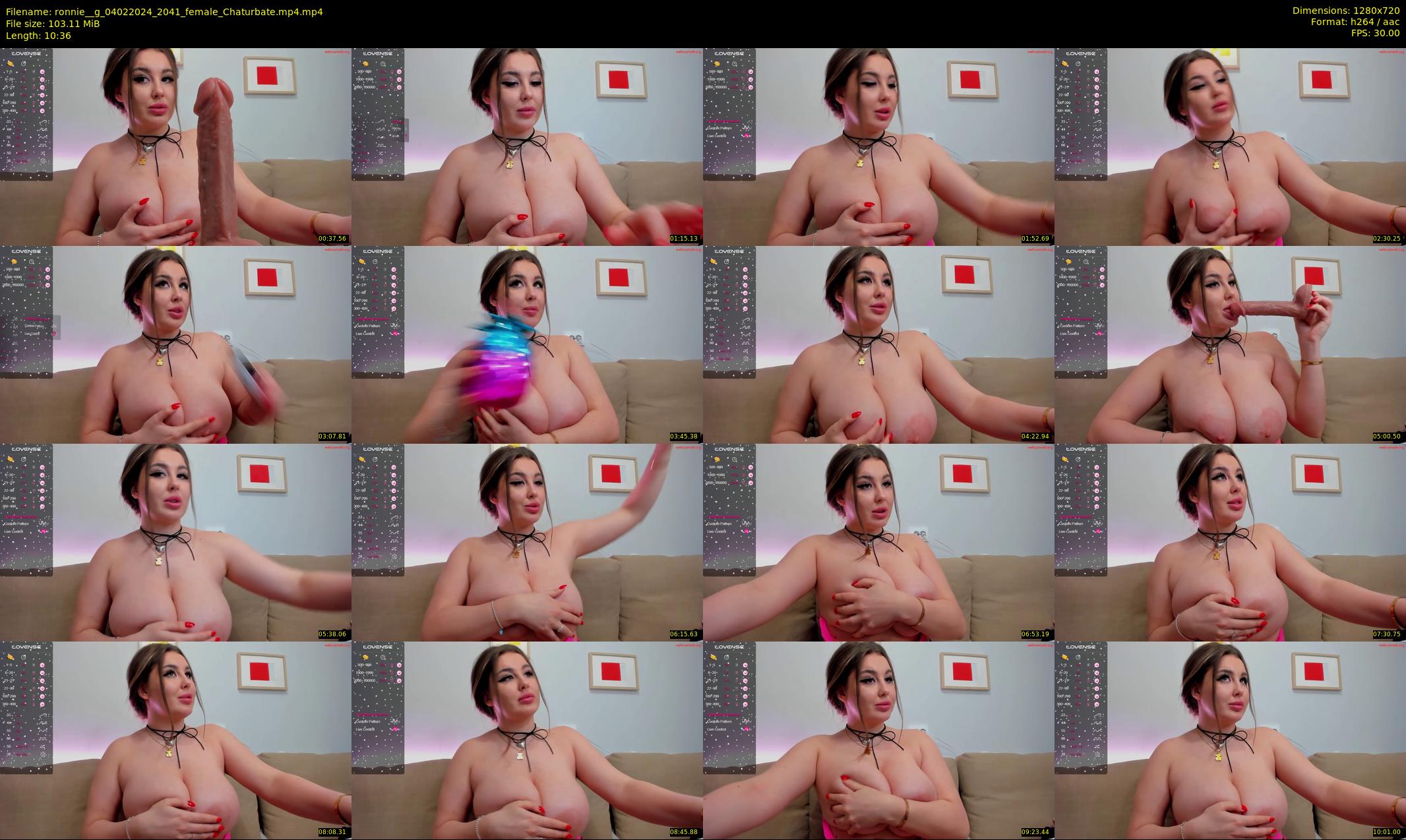 ronnie__g — 11 minute Chaturbate female cam show recording, 720p, Feb 4, 2024