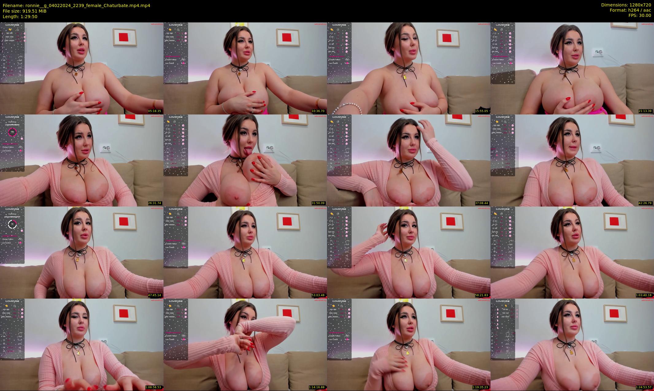 ronnie__g — 90 minute Chaturbate female cam show recording, 720p, Feb 4, 2024