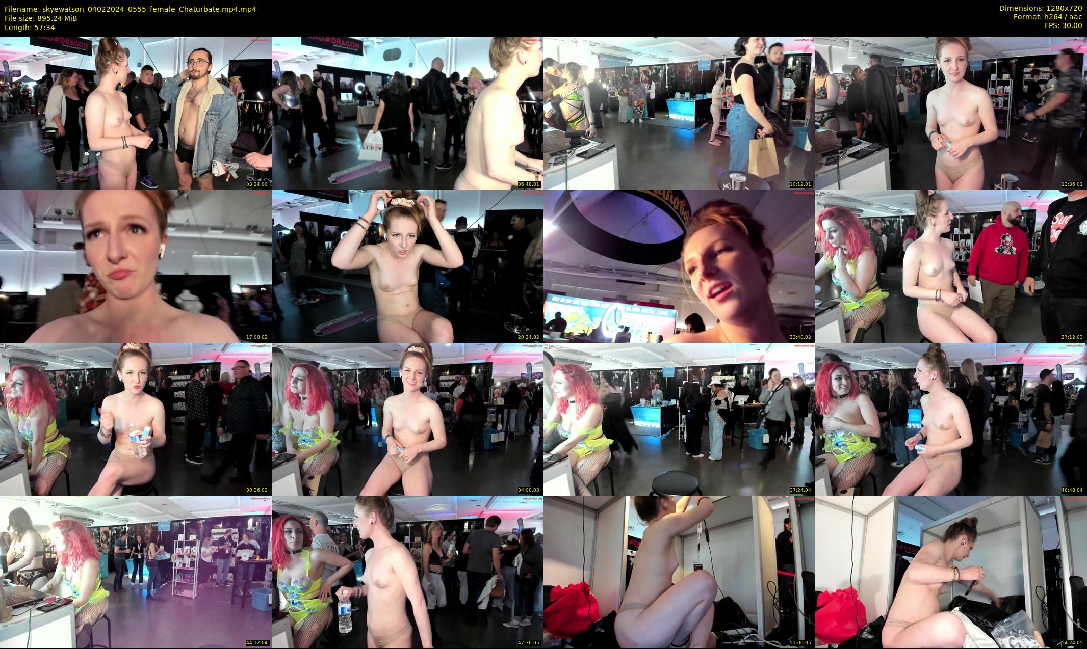 skyewatson — 58 minute Chaturbate female cam show recording, 720p, Feb 4, 2024
