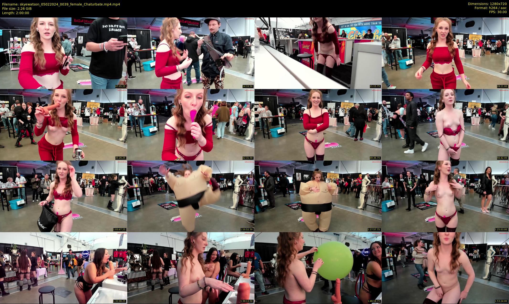 skyewatson — 120 minute Chaturbate female cam show recording, 720p, Feb 5, 2024