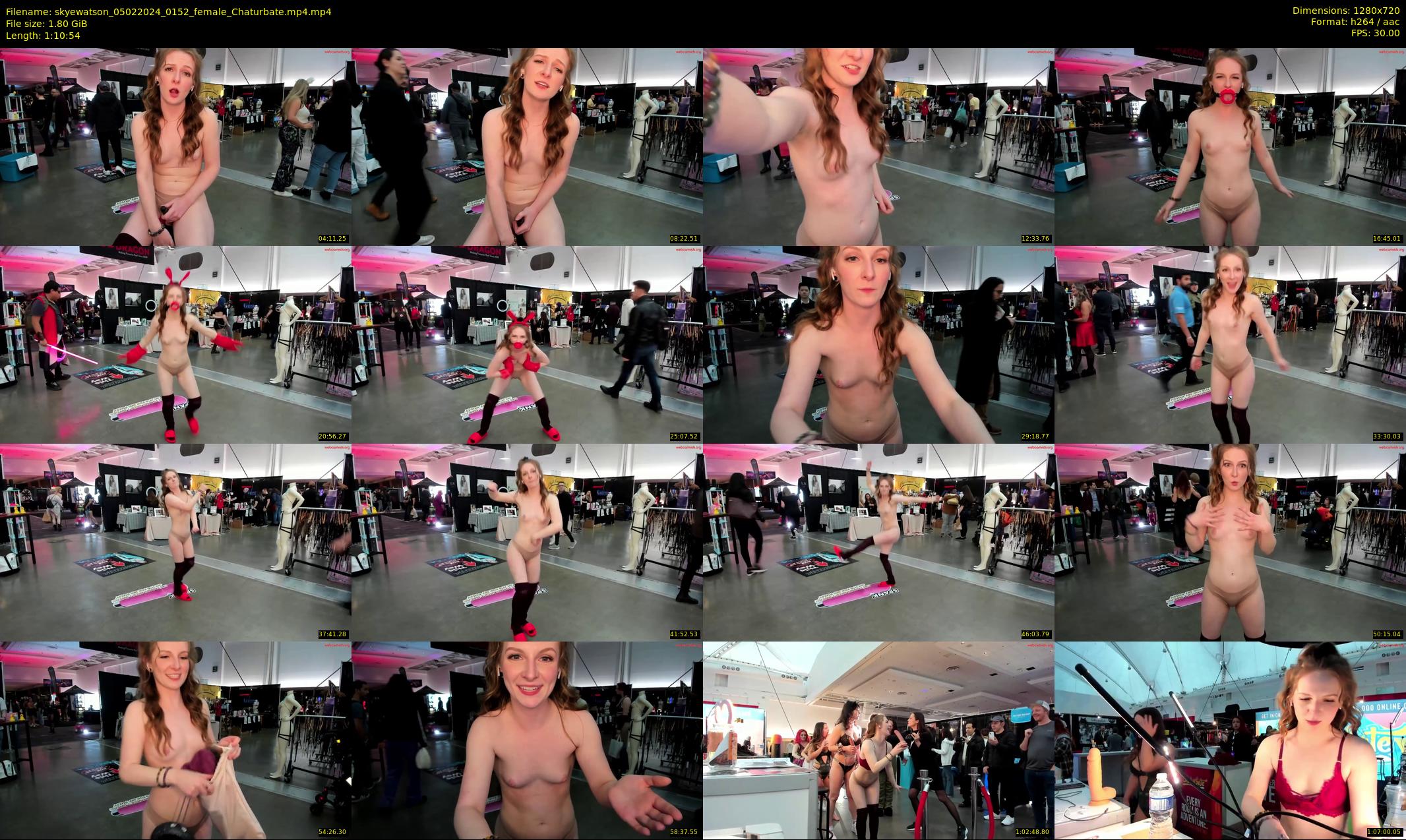 skyewatson — 71 minute Chaturbate female cam show recording, 720p, Feb 5, 2024