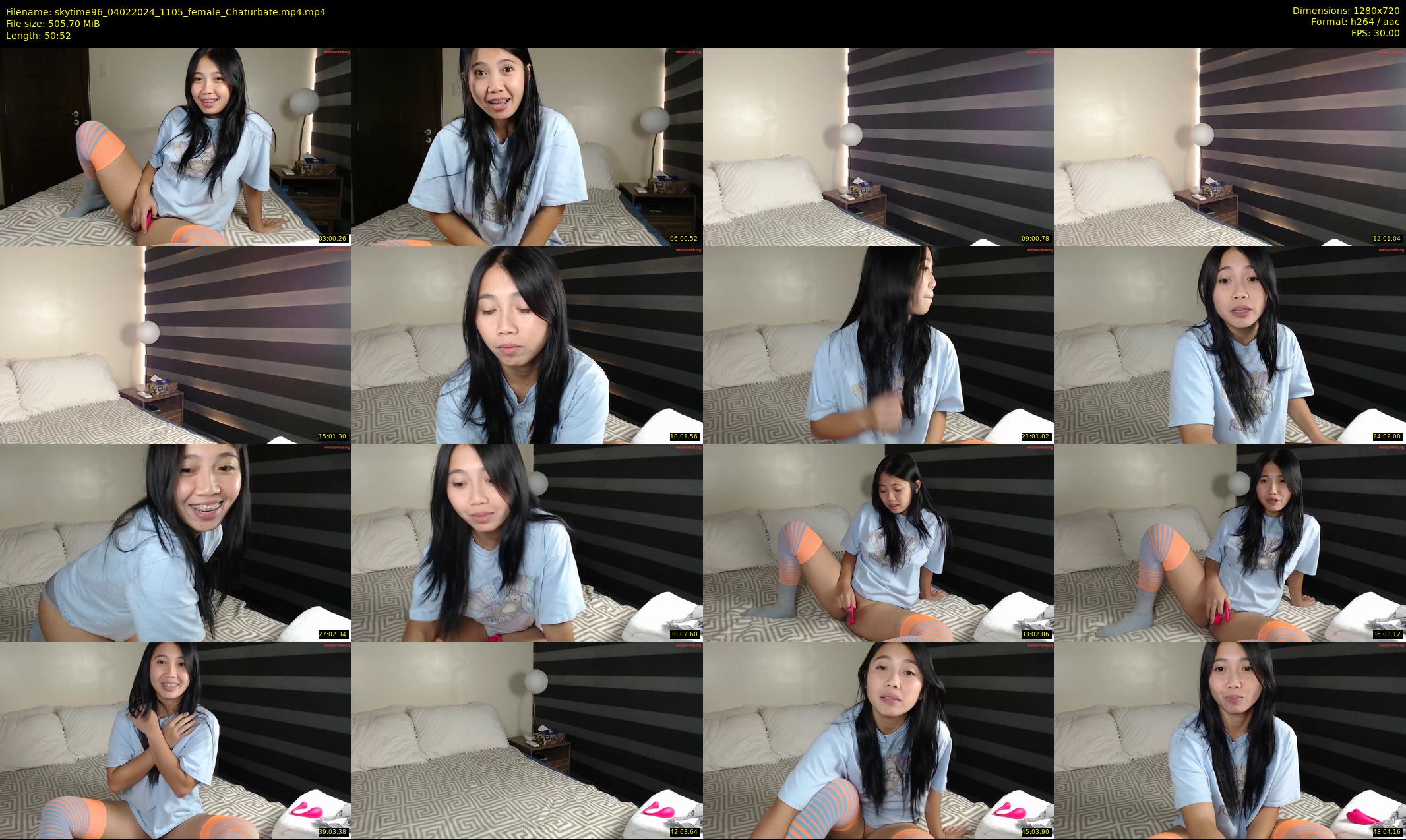 skytime96 — 51 minute Chaturbate female cam show recording, 720p, Feb 4, 2024
