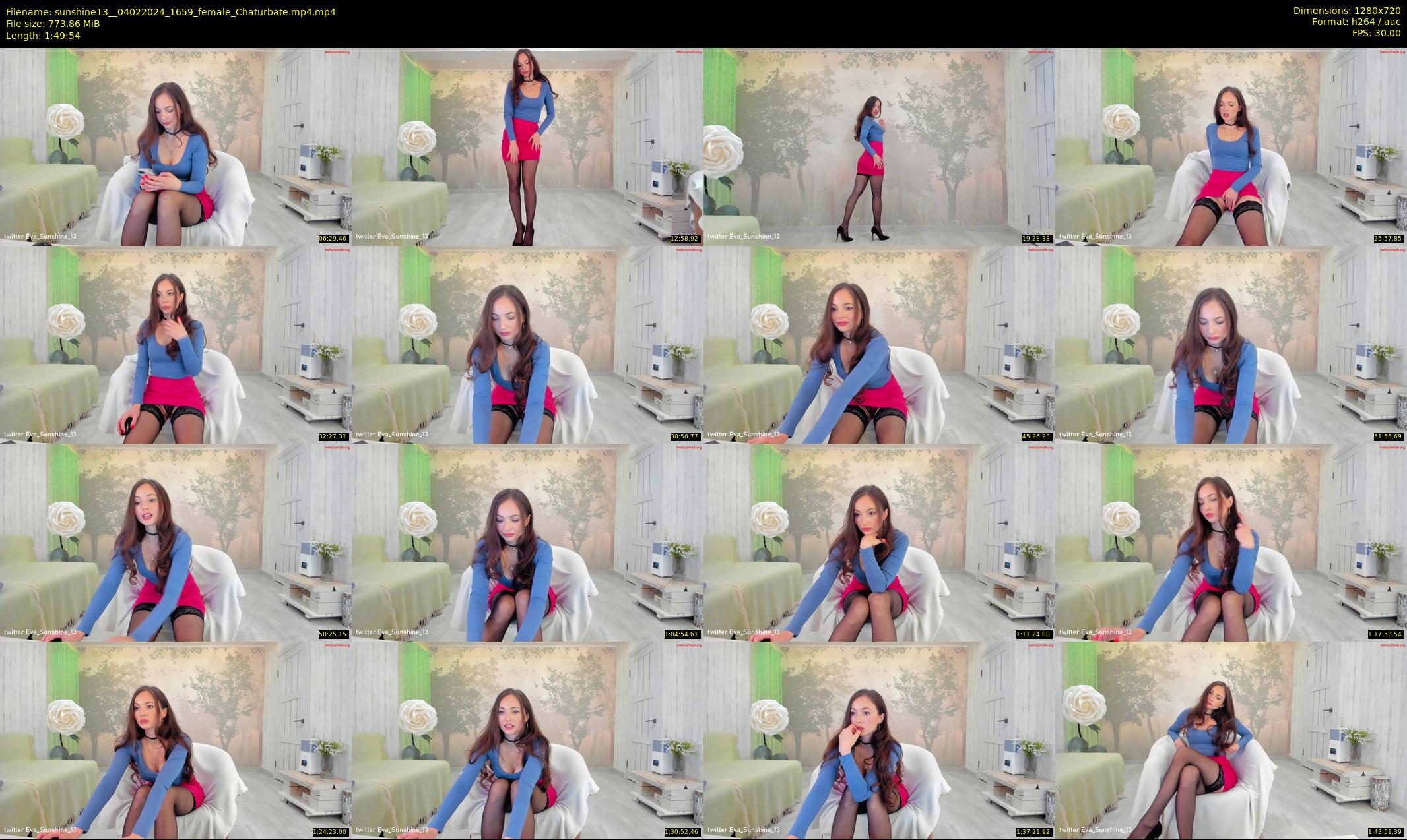 sunshine13_ — 110 minute Chaturbate female cam show recording, 720p, Feb 4, 2024