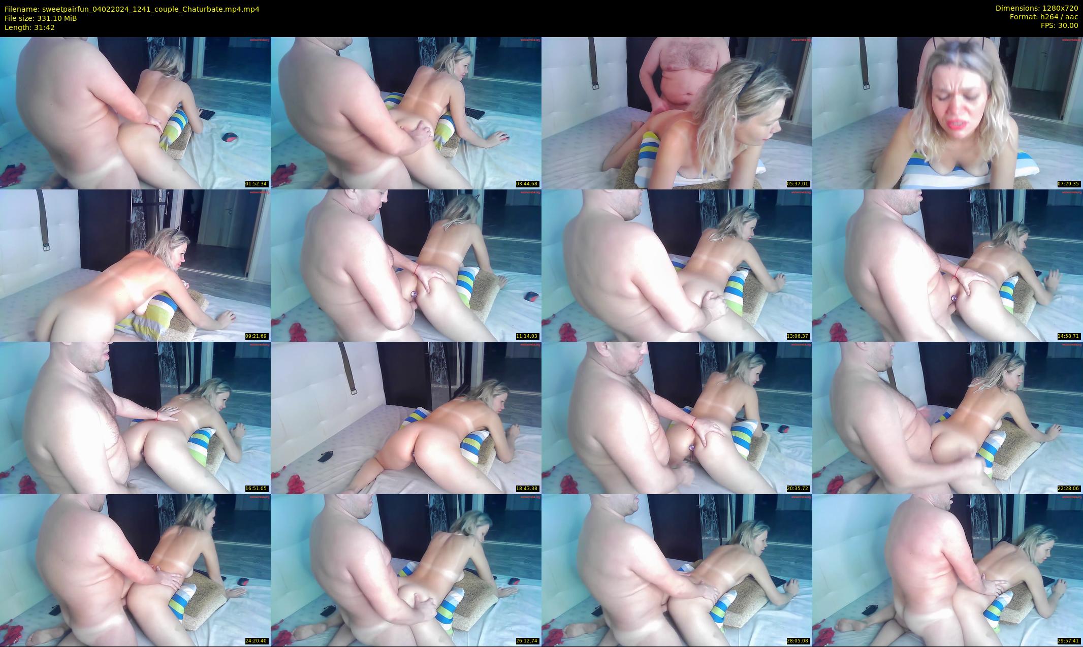 sweetpairfun — 32 minute Chaturbate couple cam show recording, 720p, Feb 4, 2024