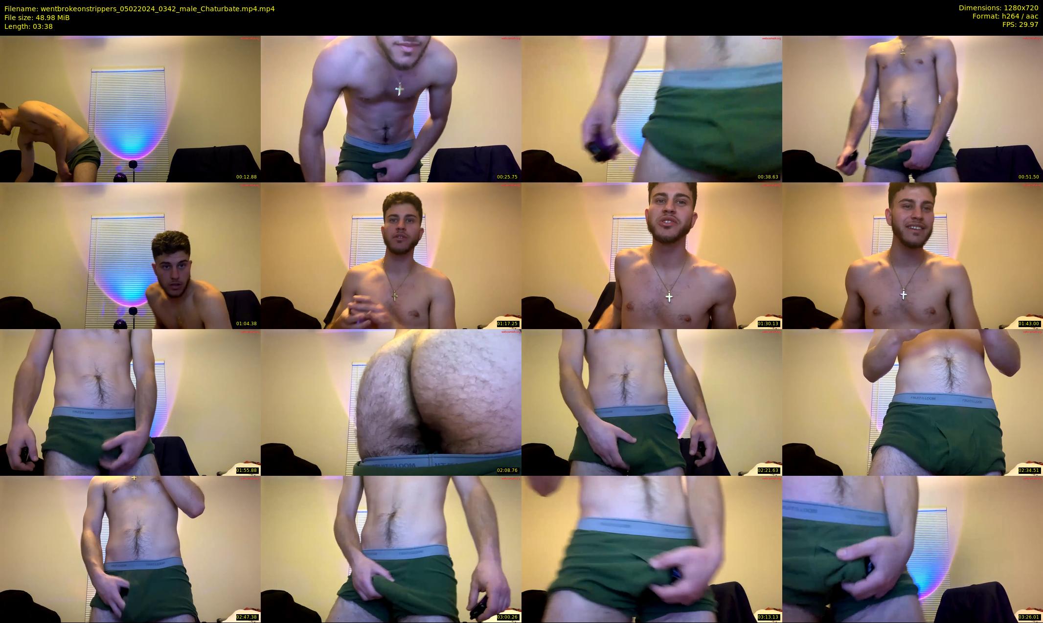 wentbrokeonstrippers — 4 minute Chaturbate male cam show recording, 720p, Feb 5, 2024
