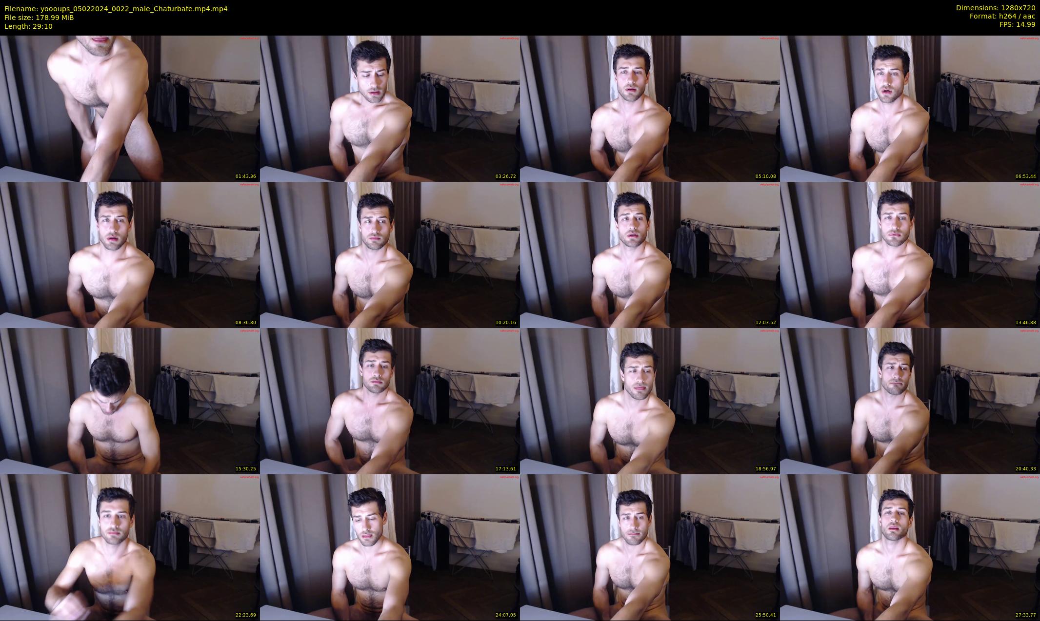 yoooups — 30 minute Chaturbate male cam show recording, 720p, Feb 5, 2024