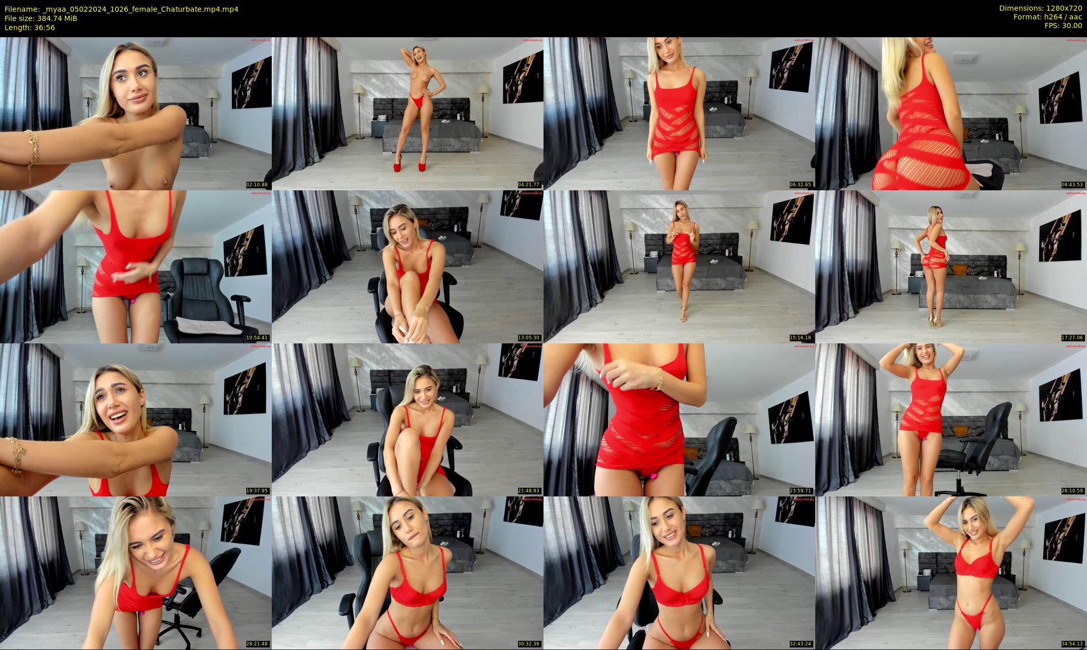 _myaa — 37 minute Chaturbate female cam show recording, 720p, Feb 5, 2024