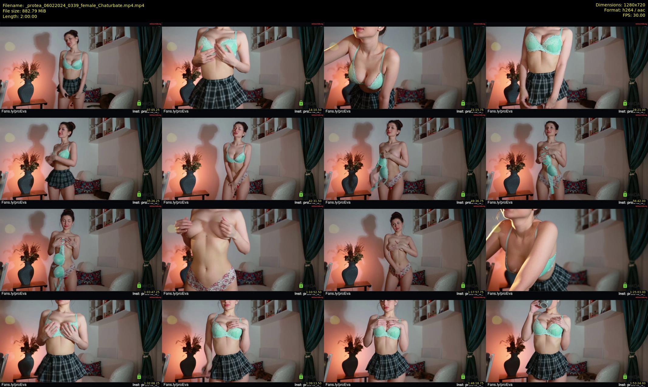 _protea — 120 minute Chaturbate female cam show recording, 720p, Feb 6, 2024