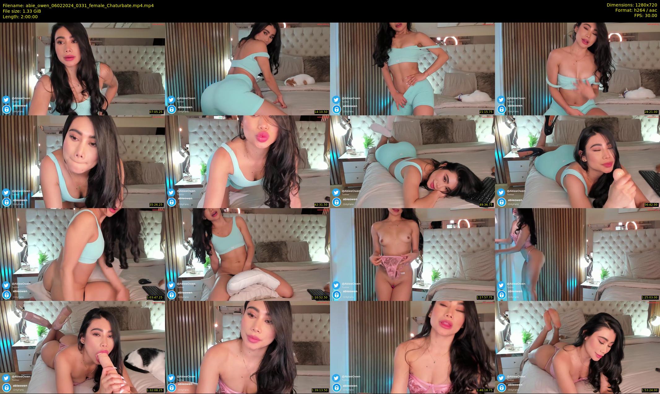abie_owen — 120 minute Chaturbate female cam show recording, 720p, Feb 6, 2024