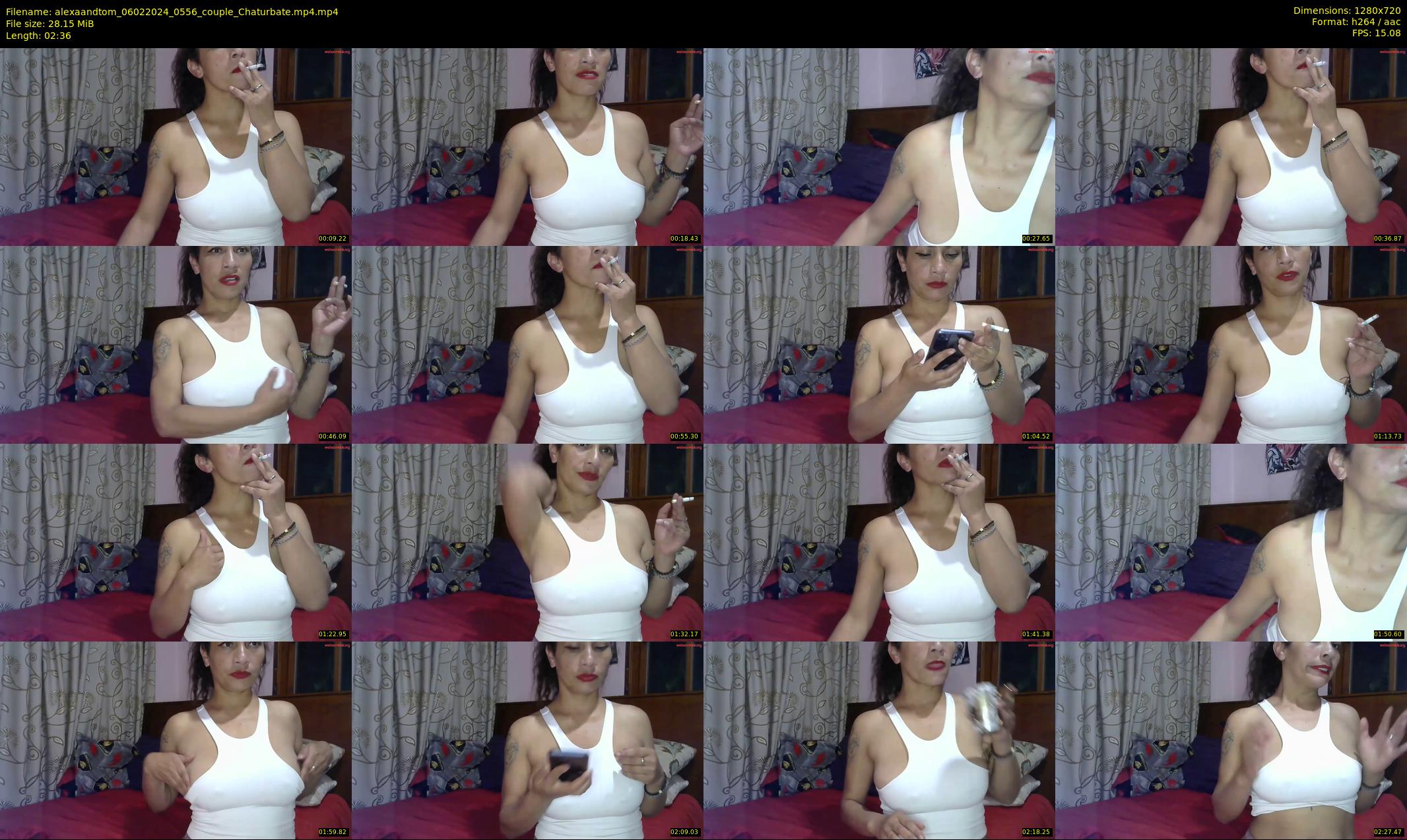 alexaandtom — 3 minute Chaturbate couple cam show recording, 720p, Feb 6, 2024