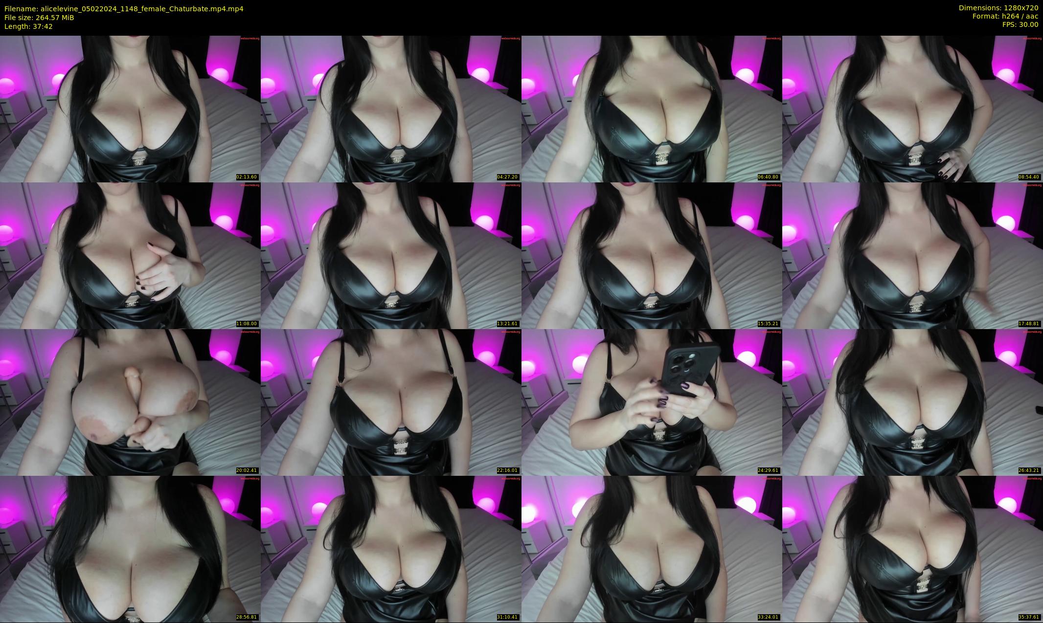 alicelevine — 38 minute Chaturbate female cam show recording, 720p, Feb 5, 2024