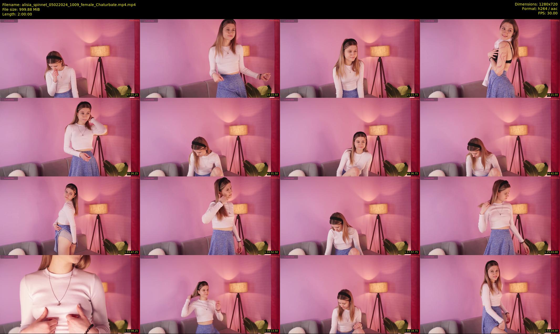 alisia_spinnet — 120 minute Chaturbate female cam show recording, 720p, Feb 5, 2024