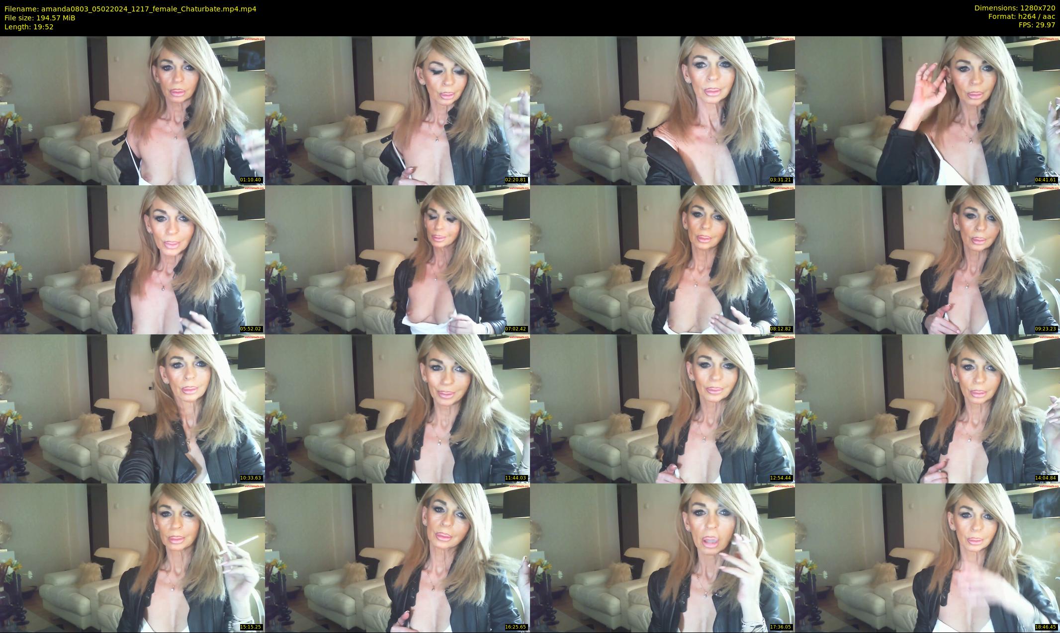 amanda0803 — 20 minute Chaturbate female cam show recording, 720p, Feb 5, 2024