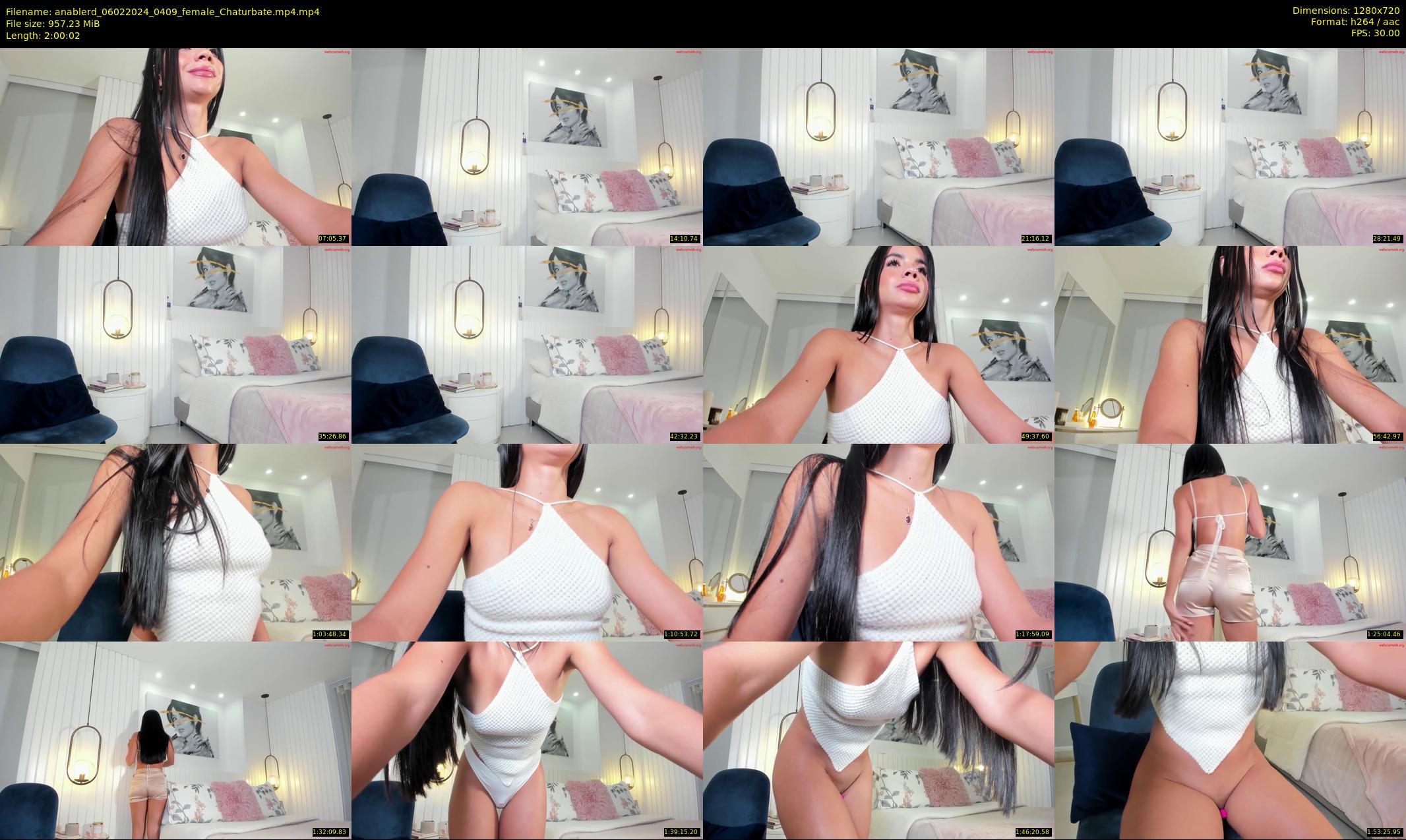 anablerd — 121 minute Chaturbate female cam show recording, 720p, Feb 6, 2024
