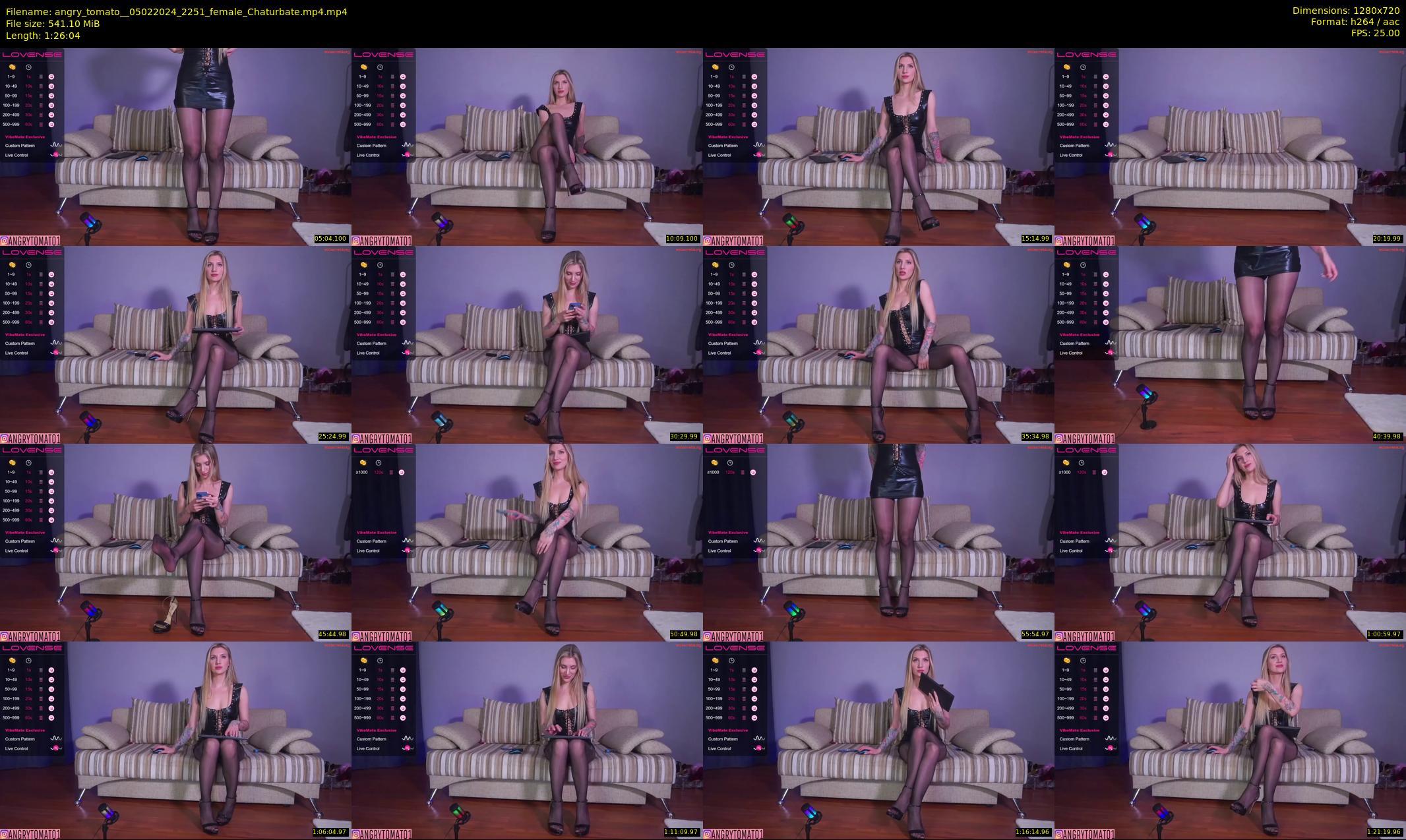angry_tomato_ — 87 minute Chaturbate female cam show recording, 720p, Feb 5, 2024