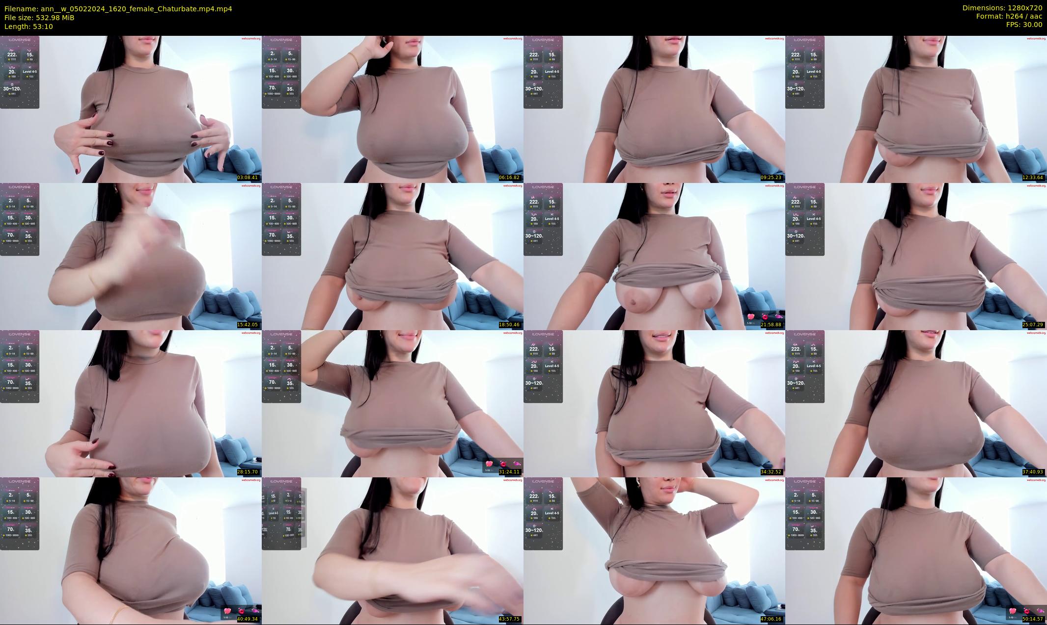ann__w — 54 minute Chaturbate female cam show recording, 720p, Feb 5, 2024