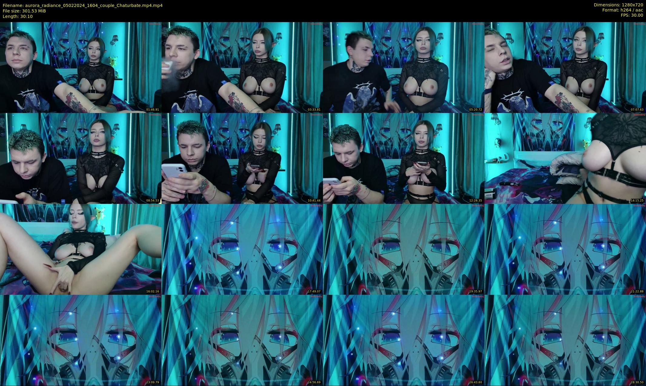 aurora_radiance — 31 minute Chaturbate couple cam show recording, 720p, Feb 5, 2024