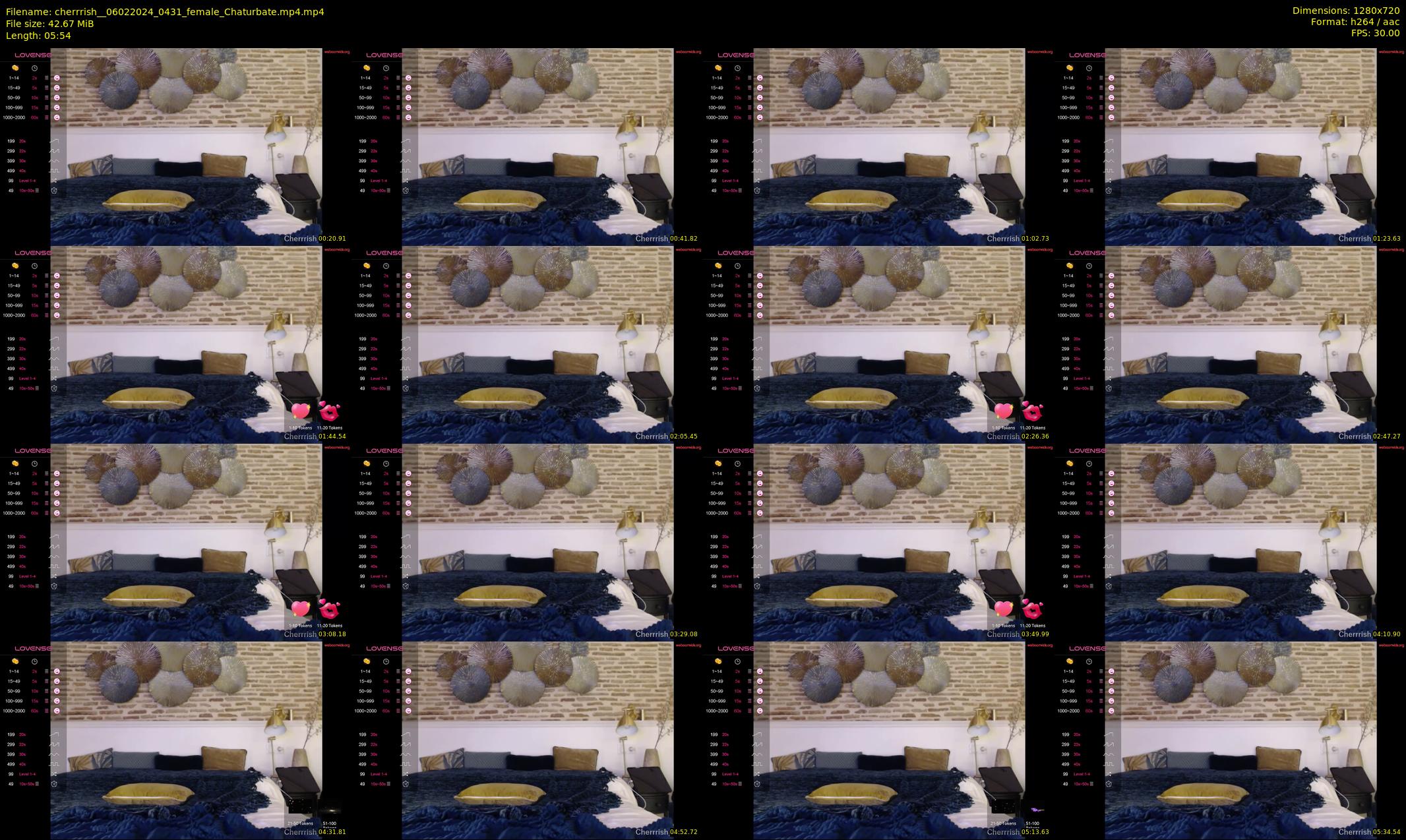 cherrrish_ — 6 minute Chaturbate female cam show recording, 720p, Feb 6, 2024