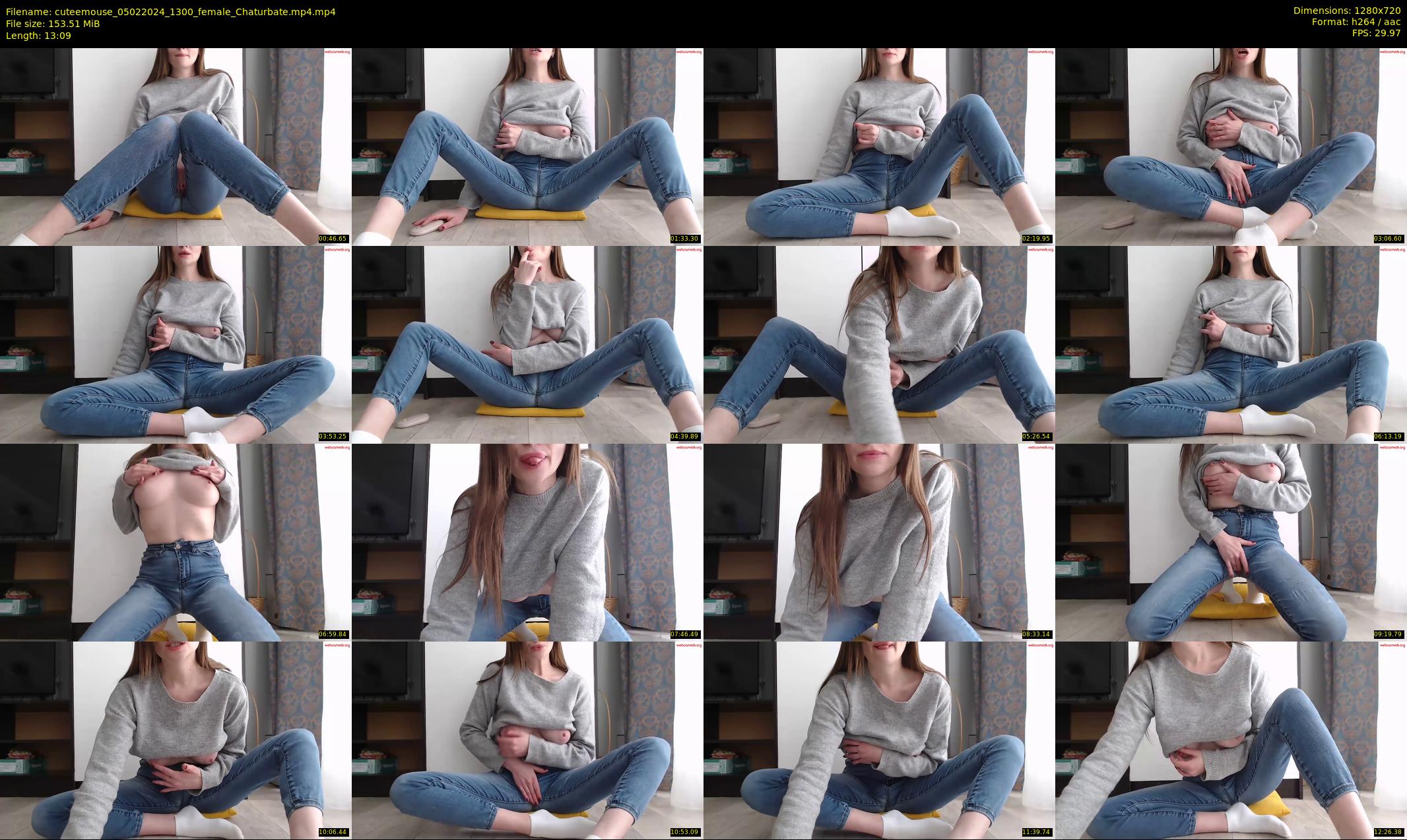 cuteemouse — 14 minute Chaturbate female cam show recording, 720p, Feb 5, 2024