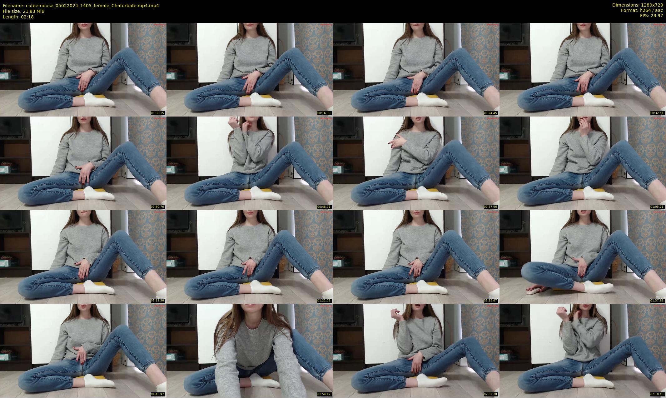 cuteemouse — 3 minute Chaturbate female cam show recording, 720p, Feb 5, 2024