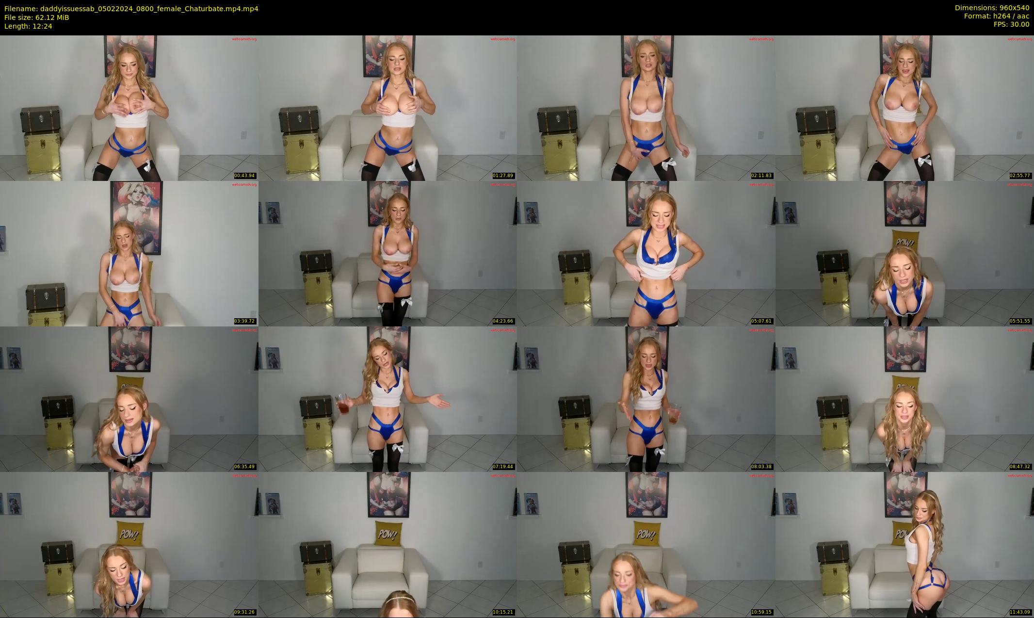 daddyissuessab — 13 minute Chaturbate female cam show recording, 480p, Feb 5, 2024