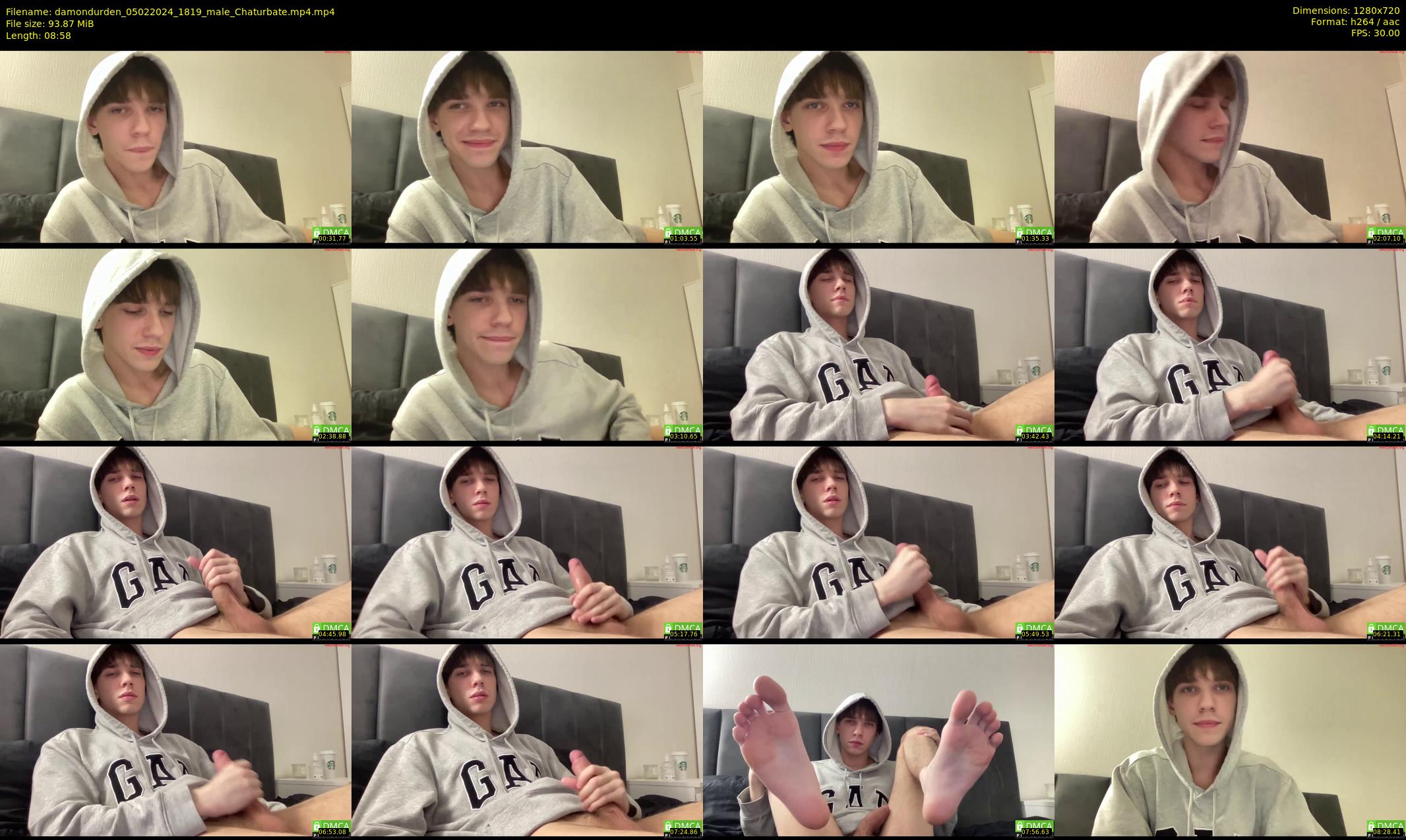 damondurden — 9 minute Chaturbate male cam show recording, 720p, Feb 5, 2024