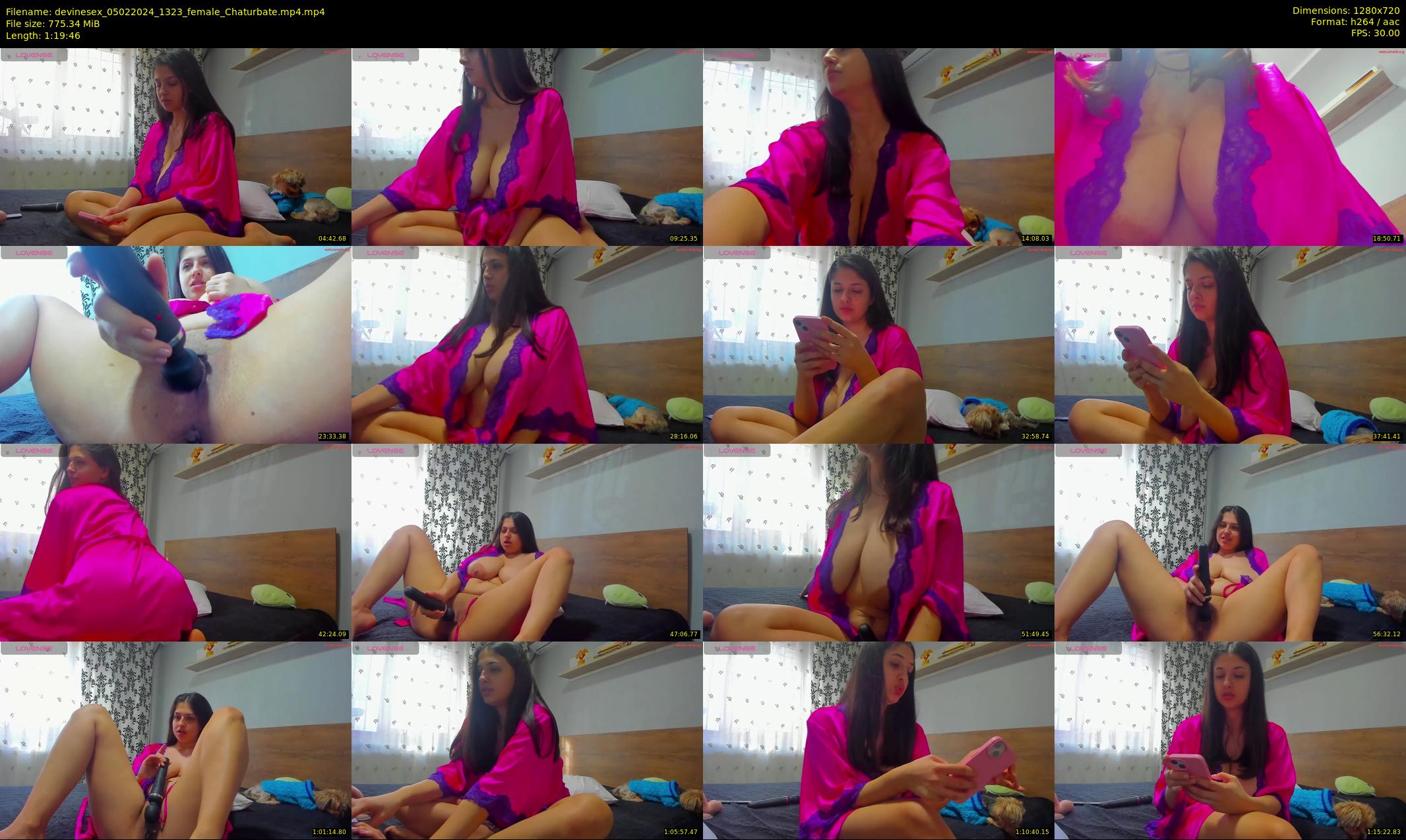 devinesex — 80 minute Chaturbate female cam show recording, 720p, Feb 5, 2024
