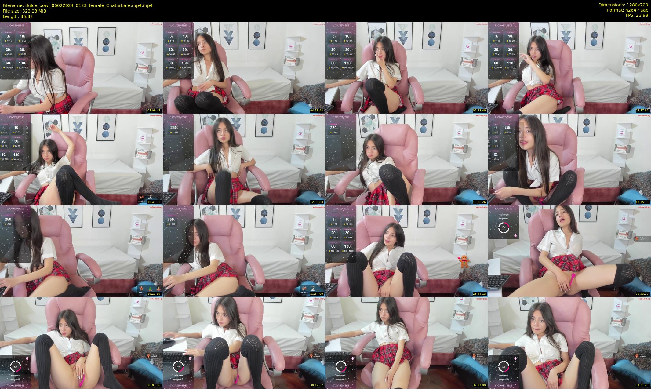 dulce_powl — 37 minute Chaturbate female cam show recording, 720p, Feb 6, 2024