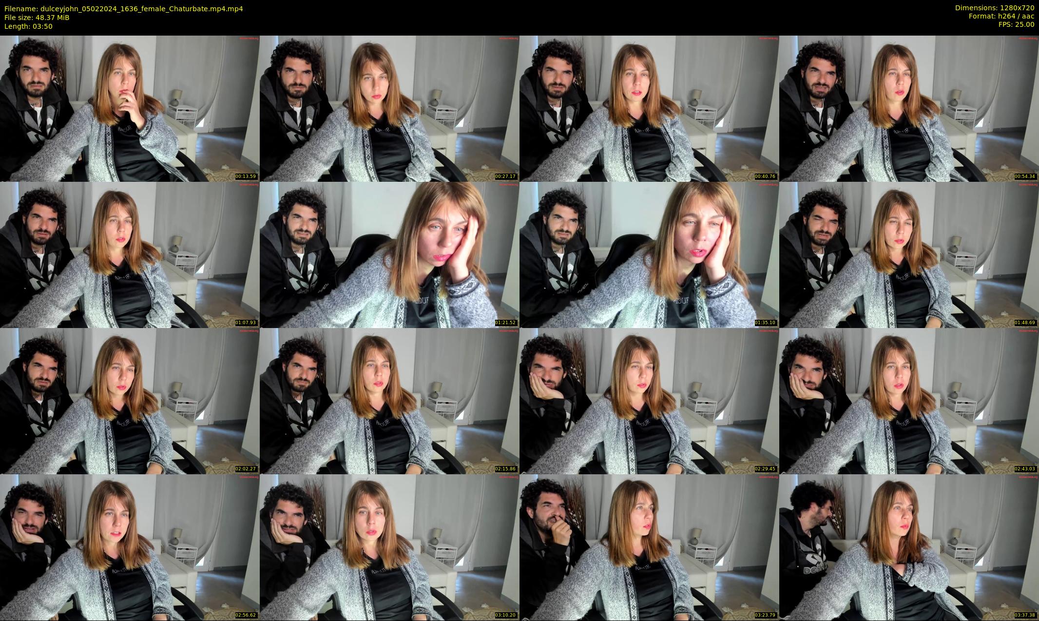dulceyjohn — 4 minute Chaturbate female cam show recording, 720p, Feb 5, 2024