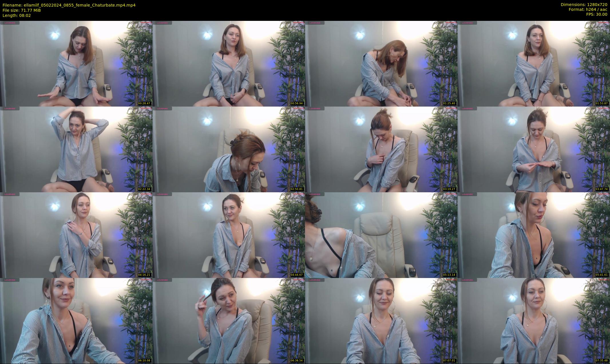 ellamilf — 9 minute Chaturbate female cam show recording, 720p, Feb 5, 2024