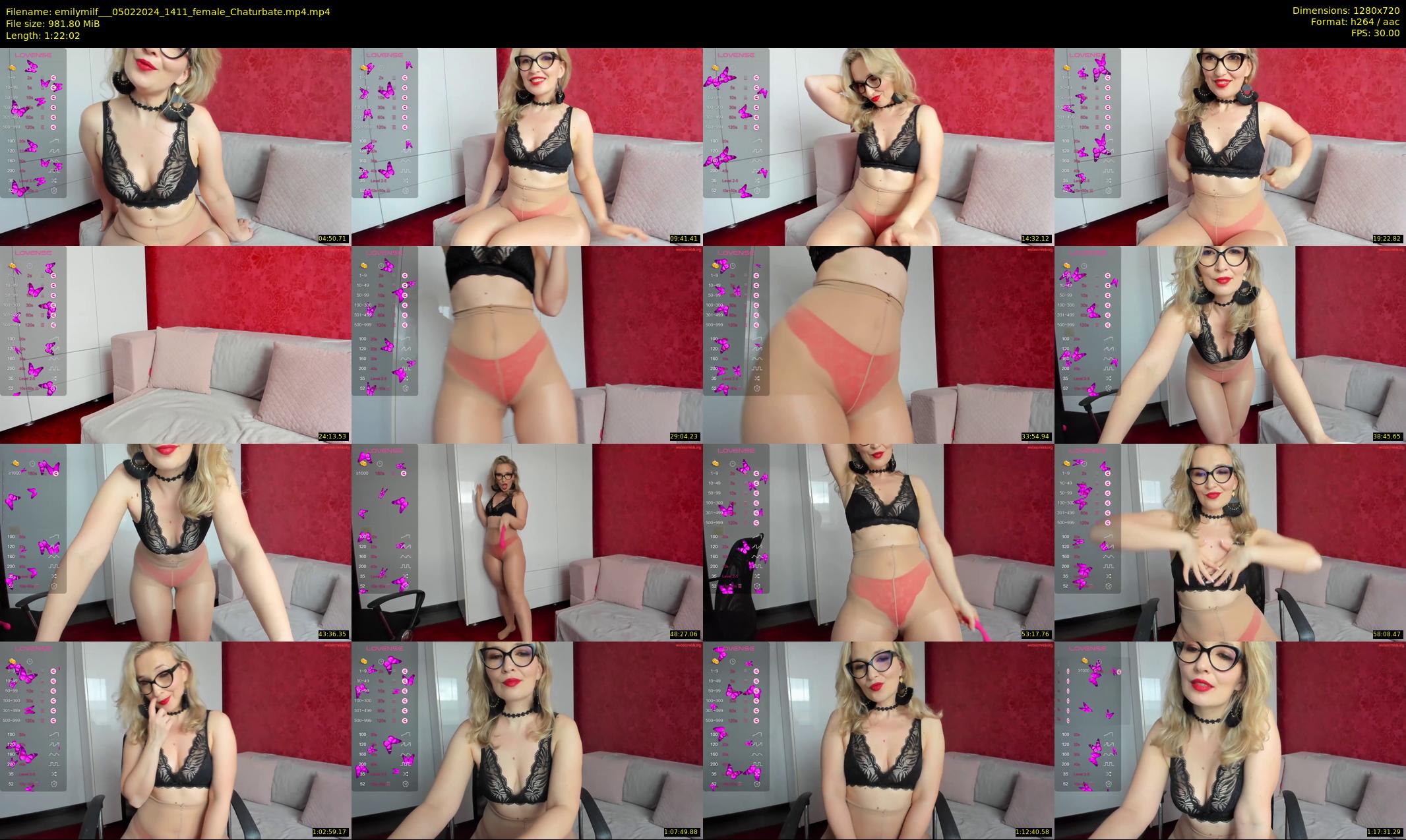 emilymilf__ — 83 minute Chaturbate female cam show recording, 720p, Feb 5, 2024