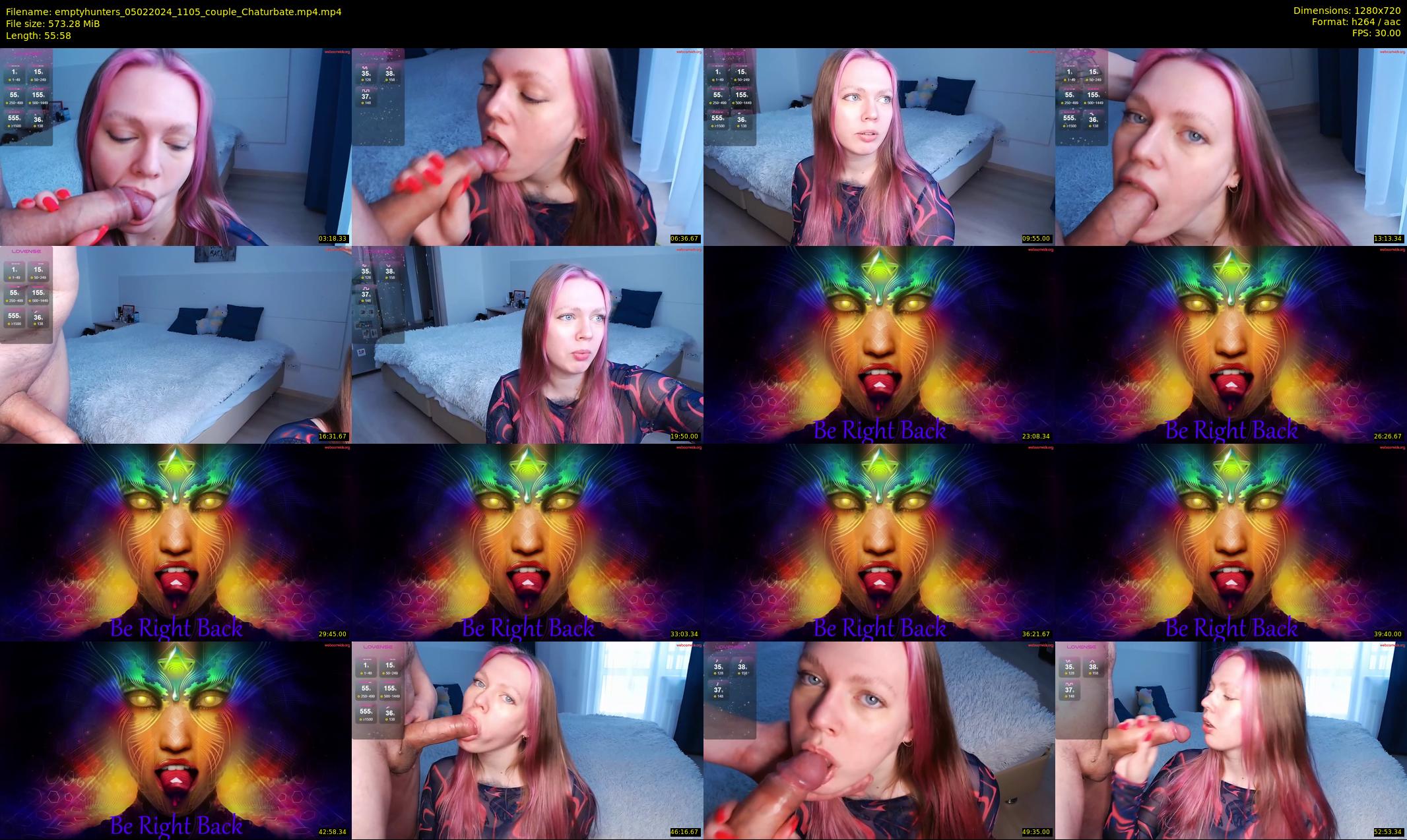 emptyhunters — 56 minute Chaturbate couple cam show recording, 720p, Feb 5, 2024
