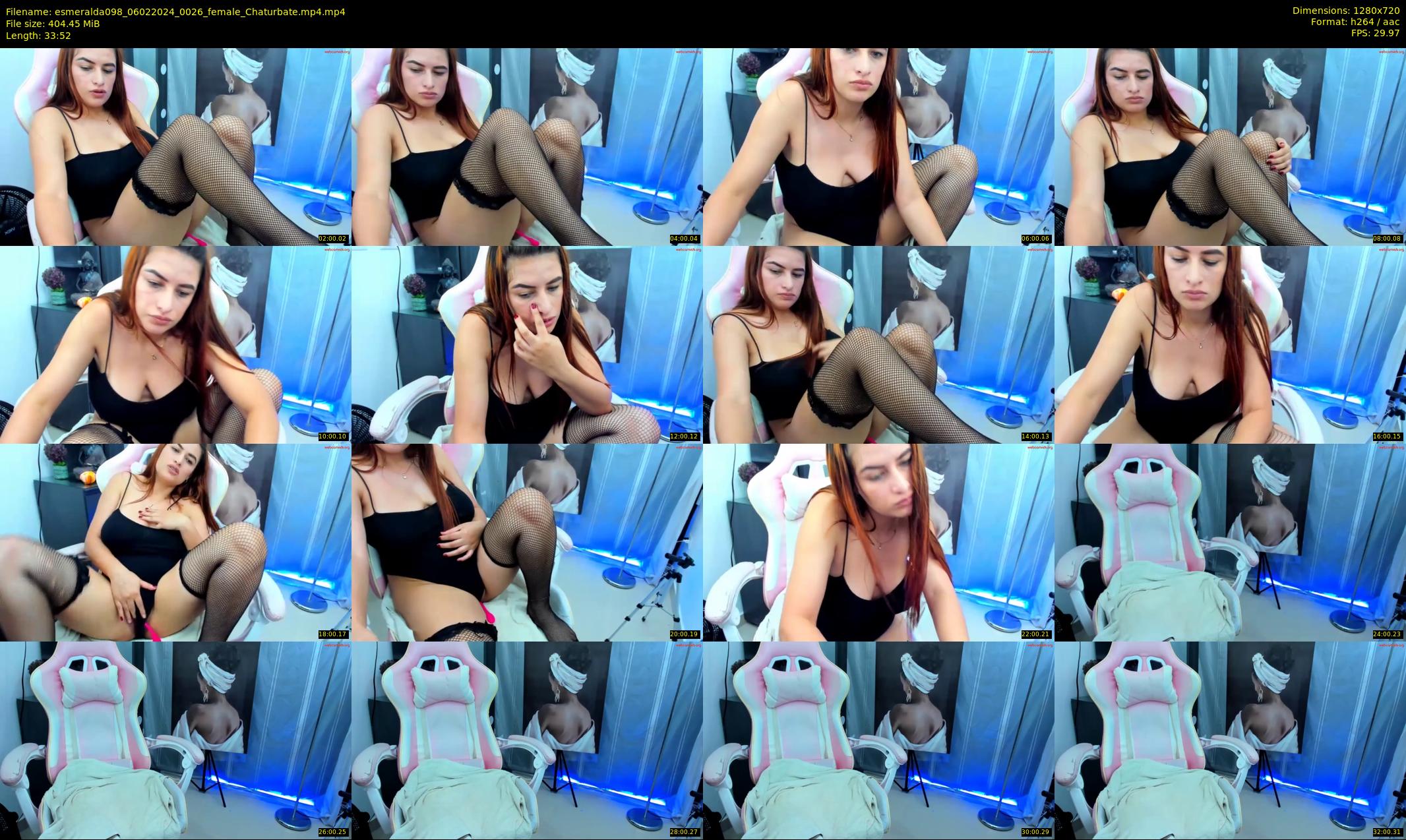 esmeralda098 — 34 minute Chaturbate female cam show recording, 720p, Feb 6, 2024