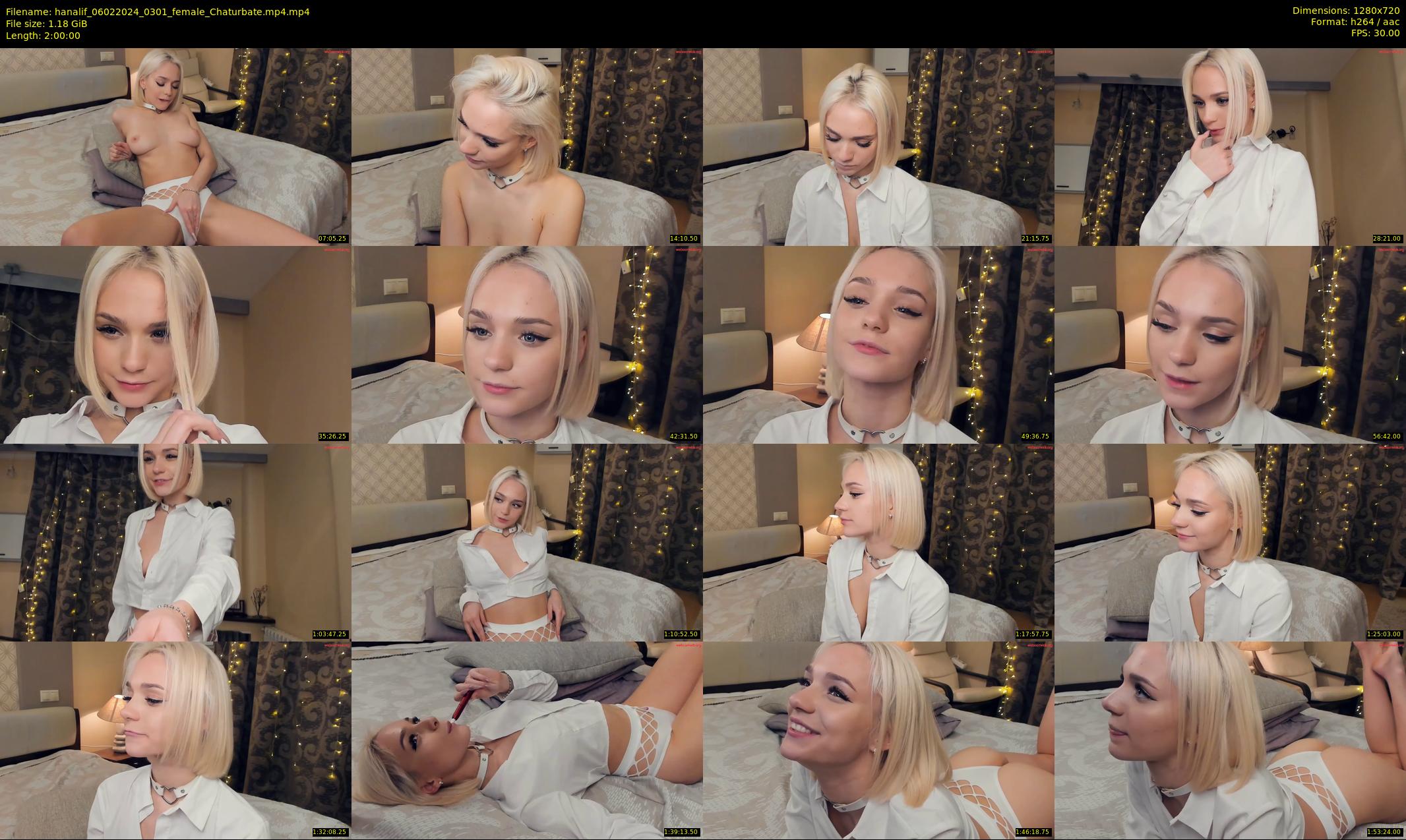 hanalif — 120 minute Chaturbate female cam show recording, 720p, Feb 6, 2024