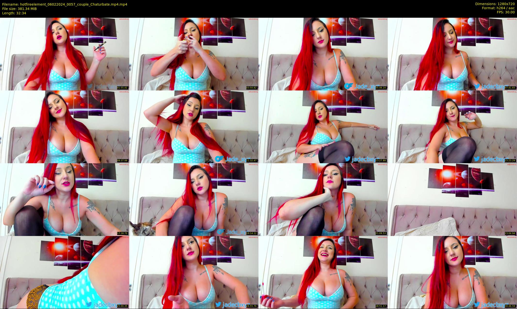 hotfireelement — 33 minute Chaturbate couple cam show recording, 720p, Feb 6, 2024