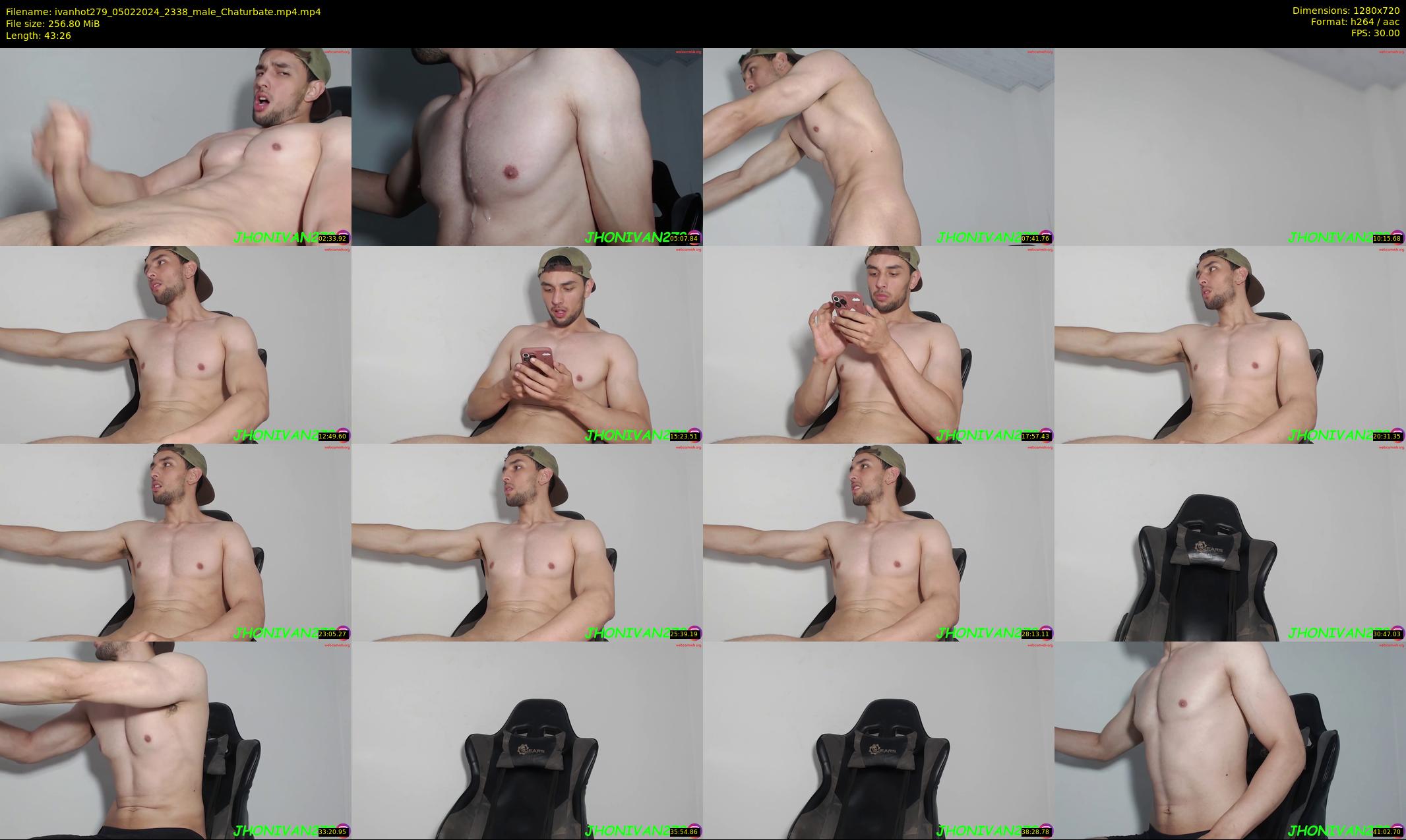 ivanhot279 — 44 minute Chaturbate male cam show recording, 720p, Feb 5, 2024