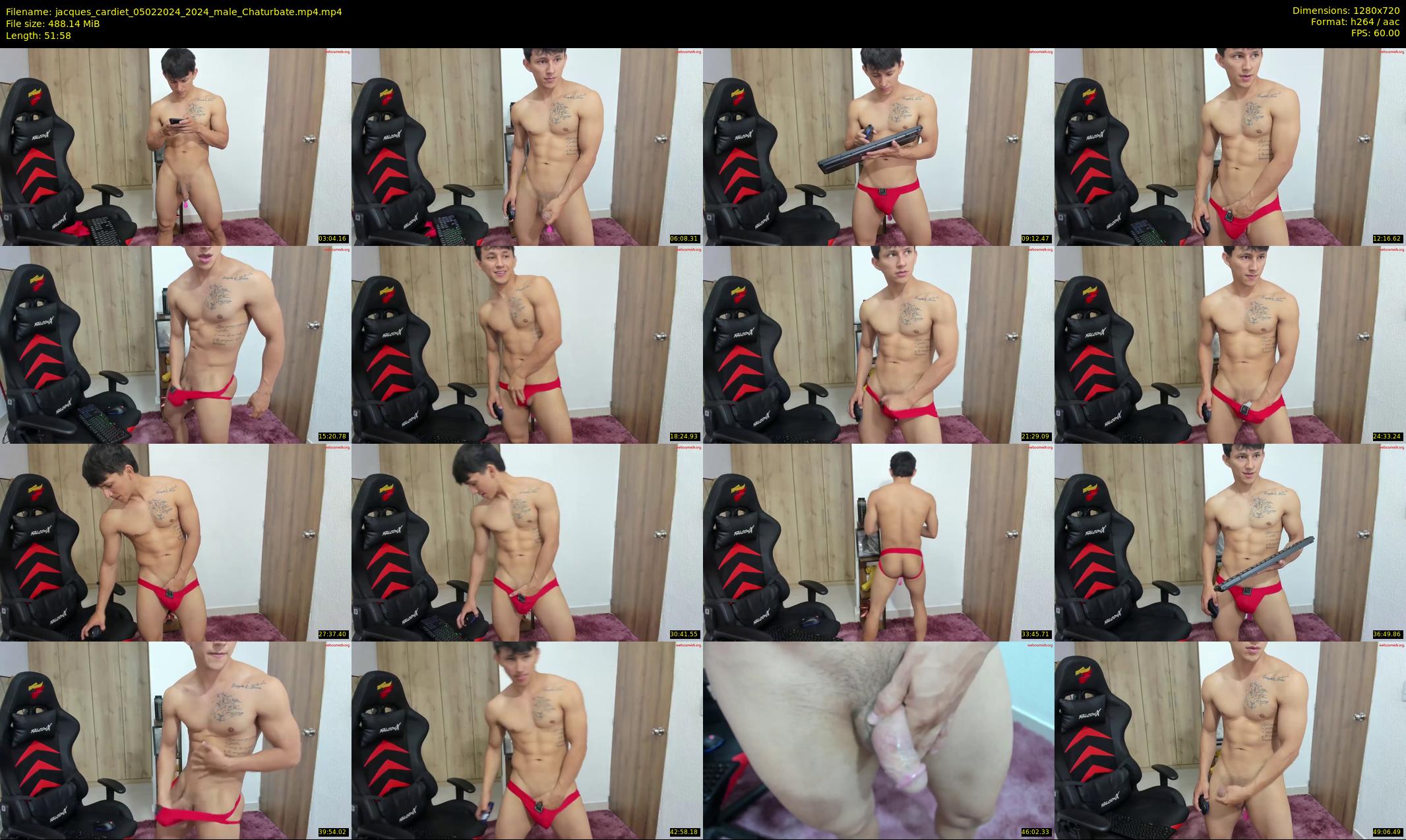 jacques_cardiet — 52 minute Chaturbate male cam show recording, 720p, Feb 5, 2024