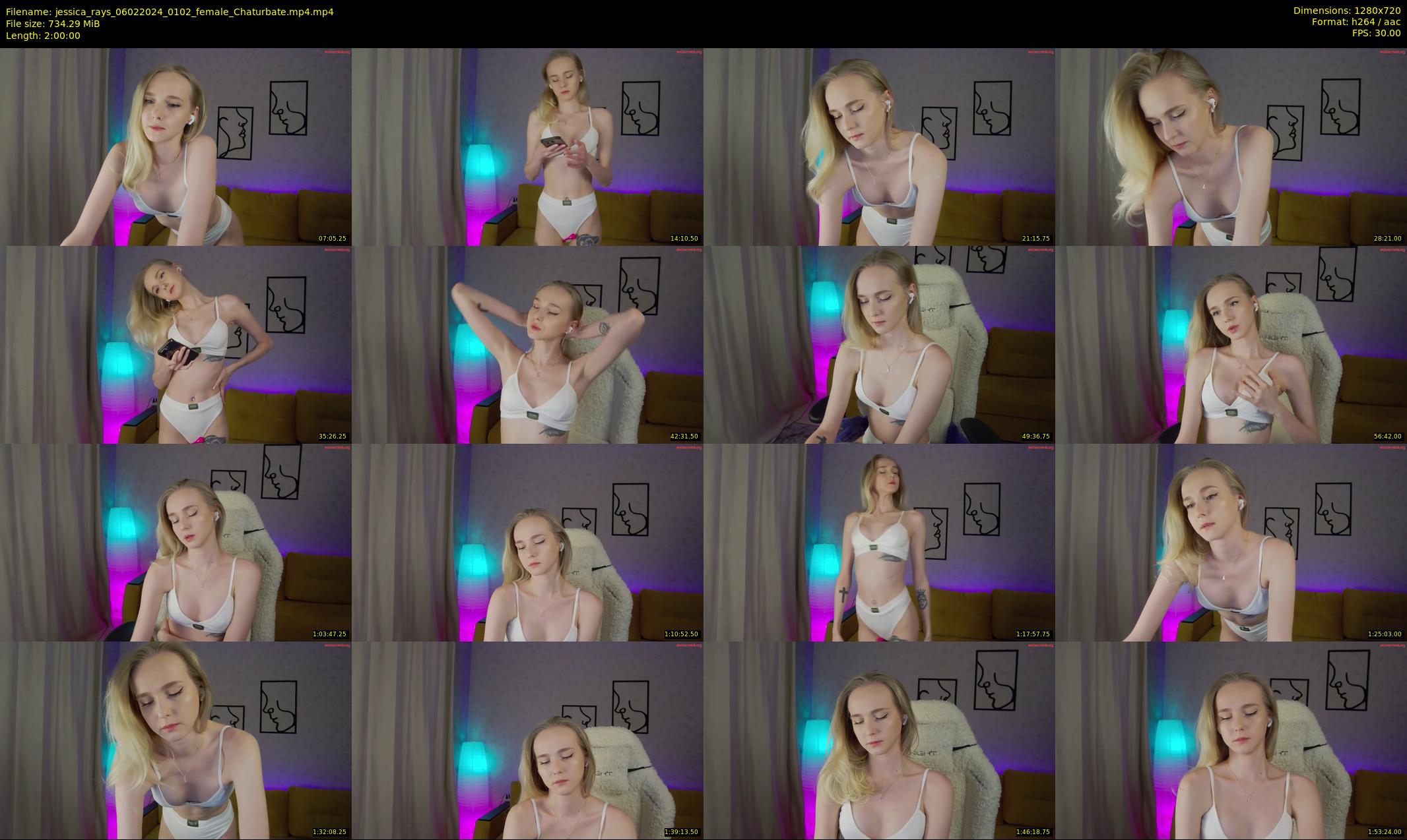 jessica_rays — 120 minute Chaturbate couple cam show recording, 720p, Feb 6, 2024