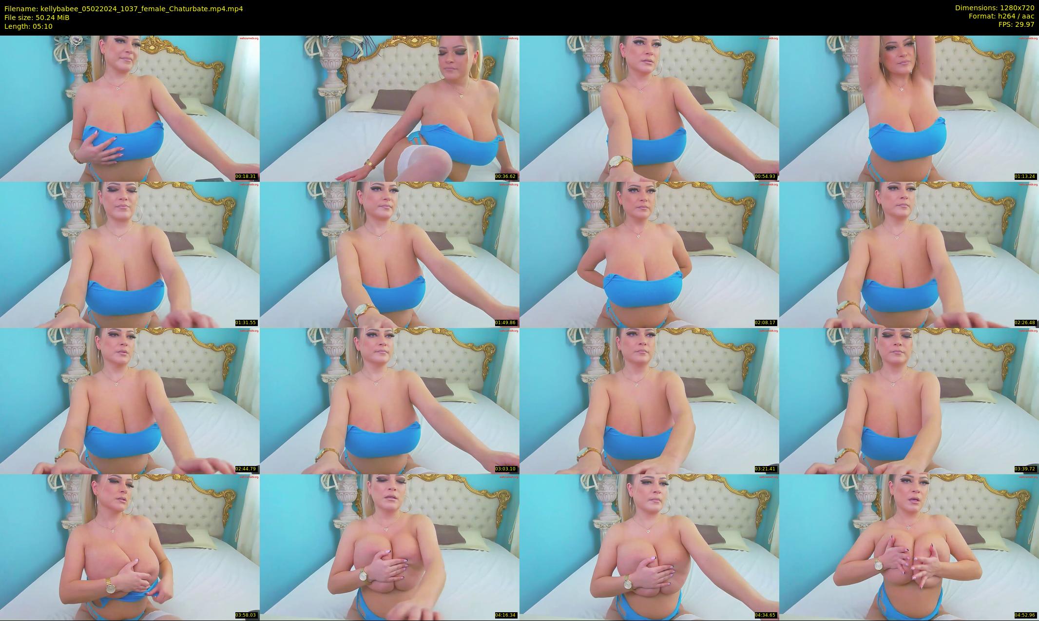kellybabee — 6 minute Chaturbate female cam show recording, 720p, Feb 5, 2024