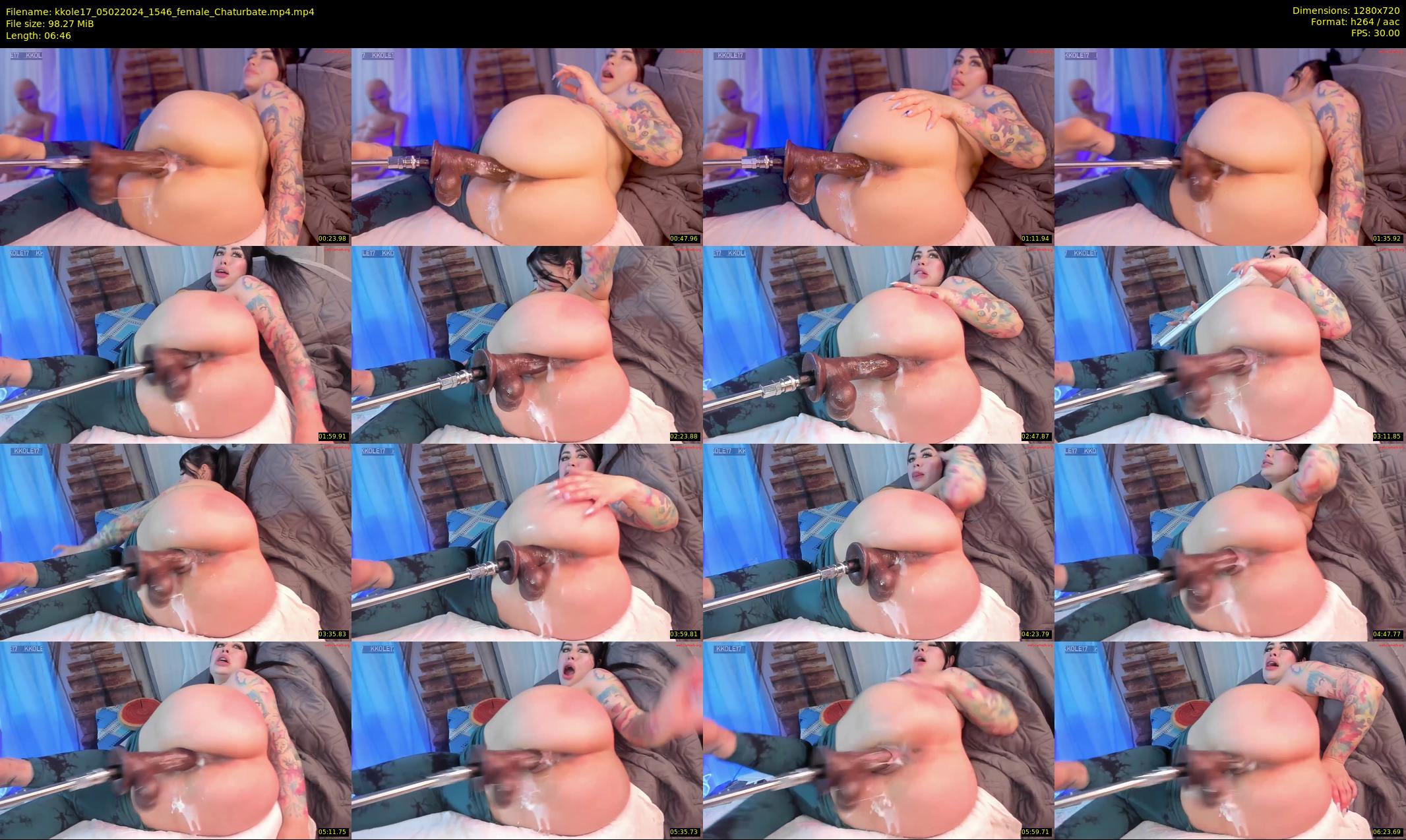 kkole17 — 7 minute Chaturbate female cam show recording, 720p, Feb 5, 2024