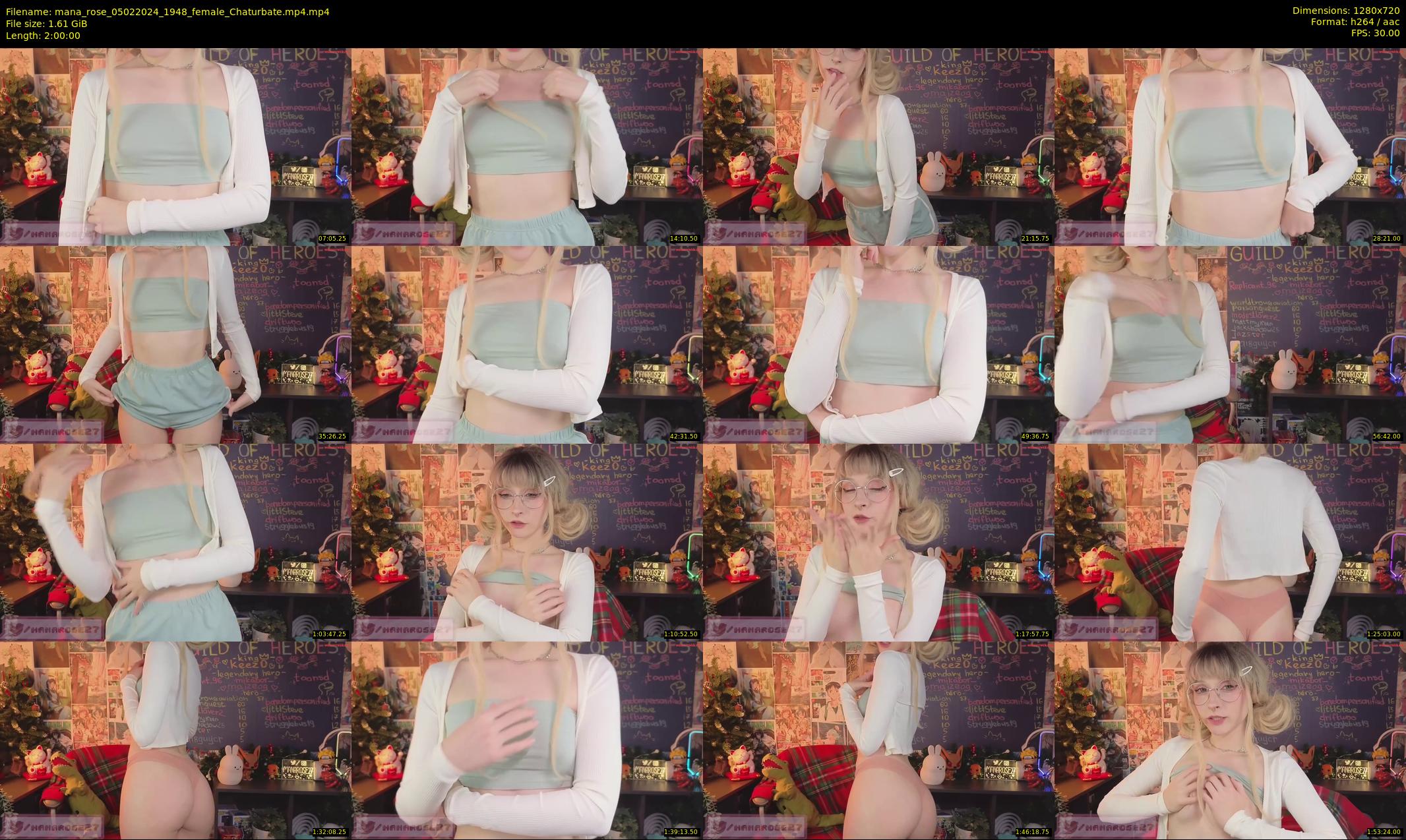 mana_rose — 120 minute Chaturbate female cam show recording, 720p, Feb 5, 2024