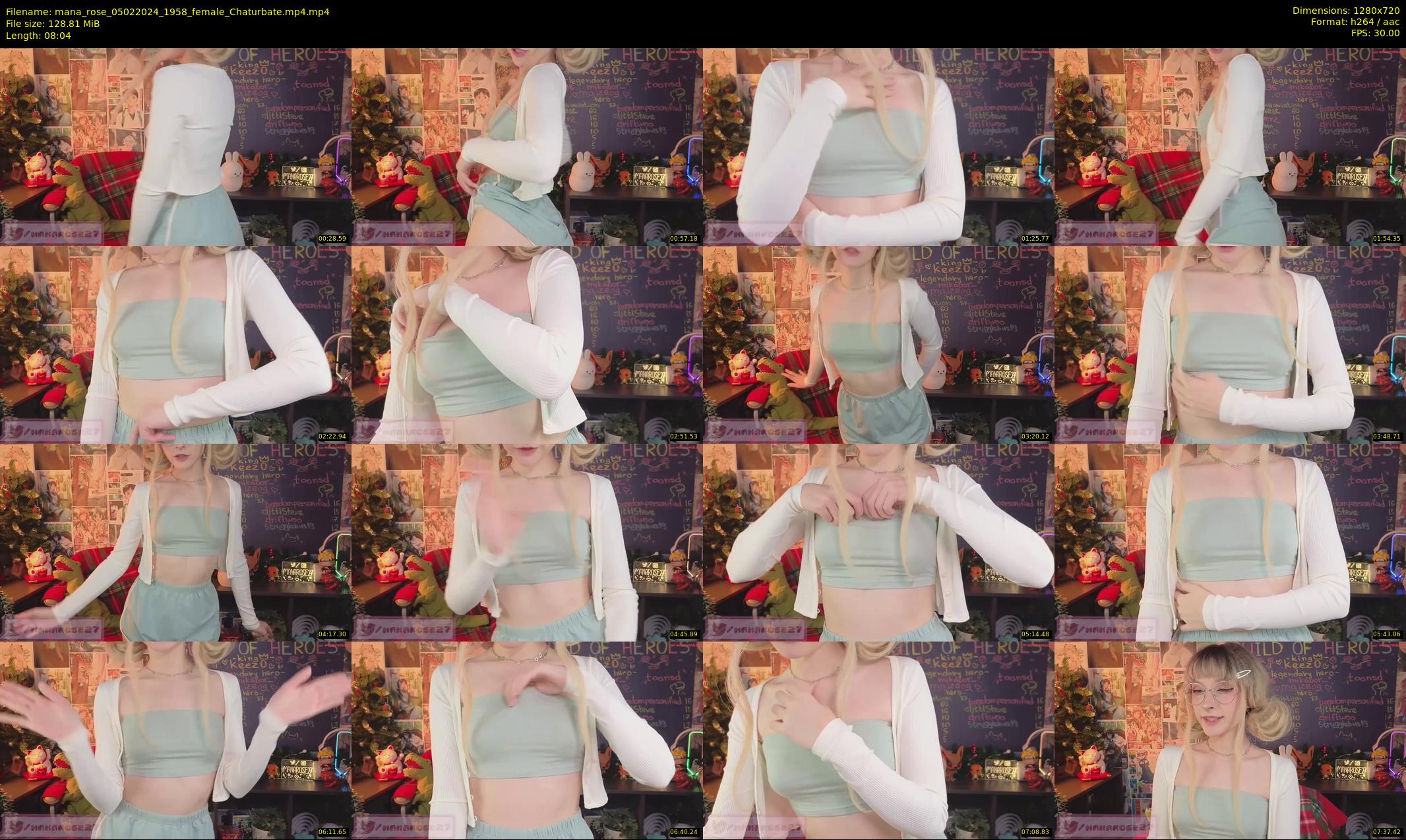 mana_rose — 9 minute Chaturbate female cam show recording, 720p, Feb 5, 2024