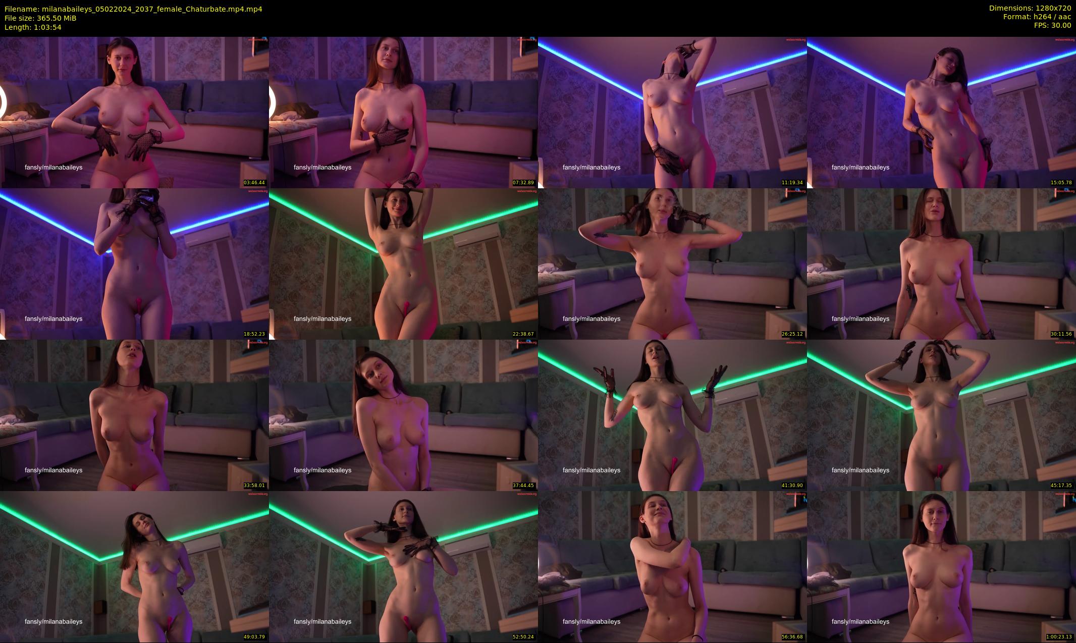 milanabaileys — 64 minute Chaturbate female cam show recording, 720p, Feb 5, 2024