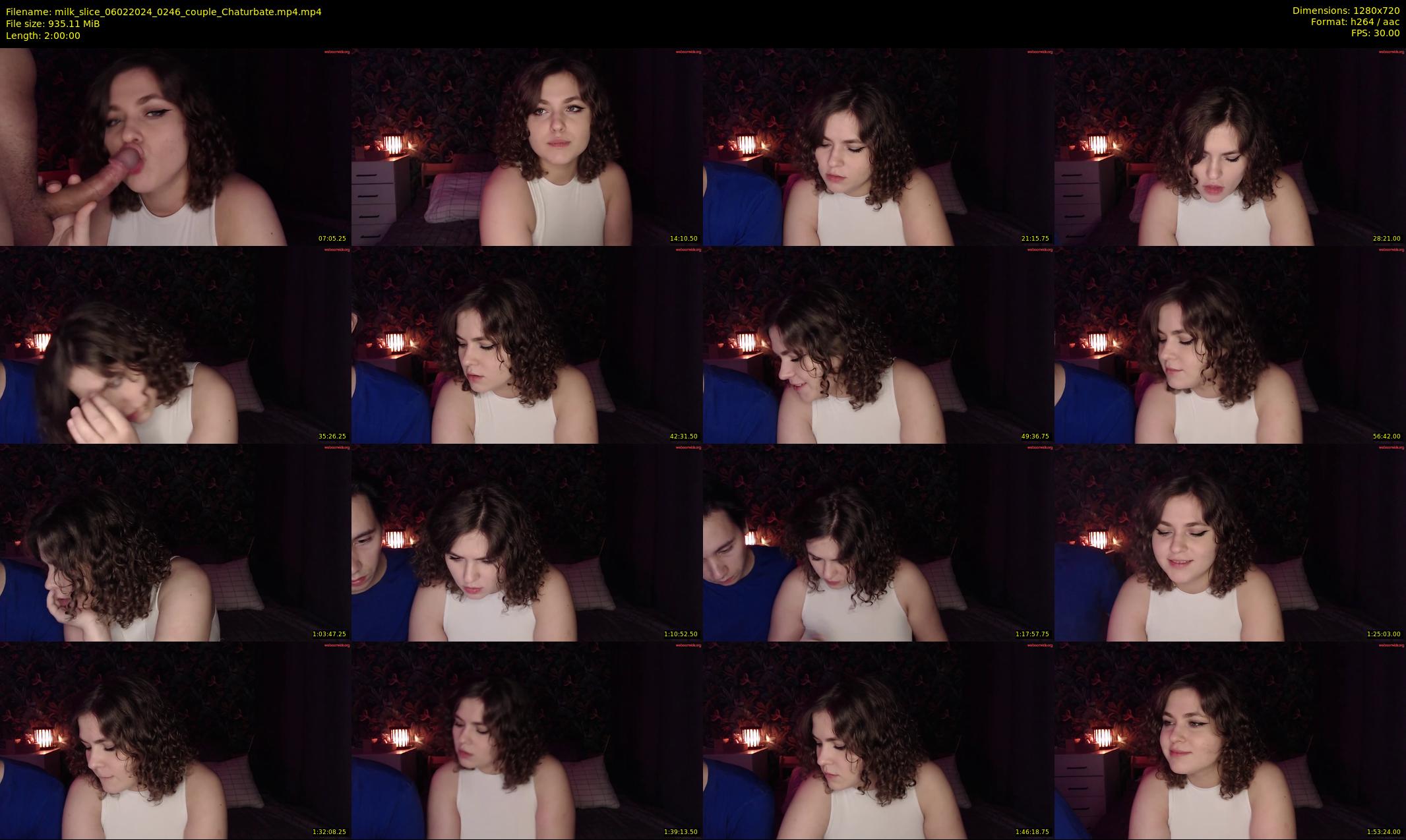 milk_slice — 120 minute Chaturbate couple cam show recording, 720p, Feb 6, 2024
