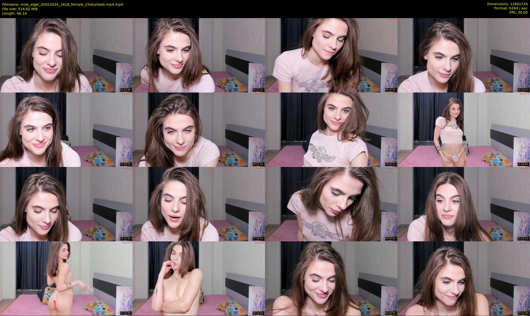 miss_algel — 47 minute Chaturbate female cam show recording, 720p, Feb 5, 2024