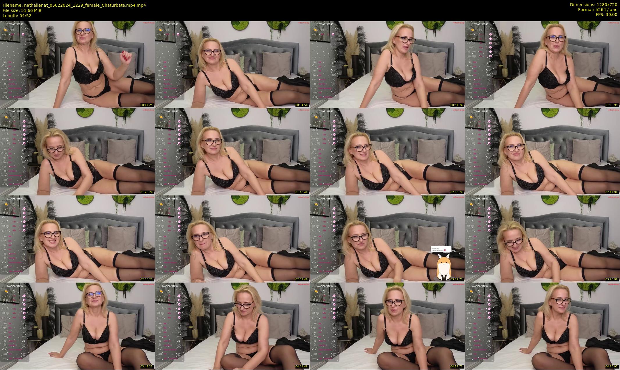 nathalienat — 5 minute Chaturbate female cam show recording, 720p, Feb 5, 2024
